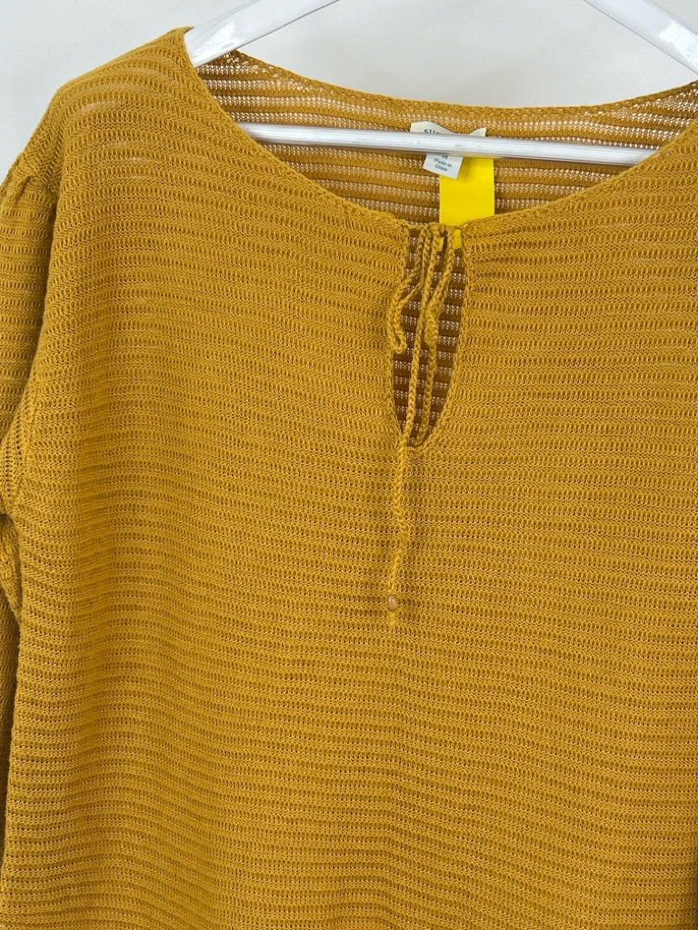 SUNDANCE Size M Mustard Sweater
