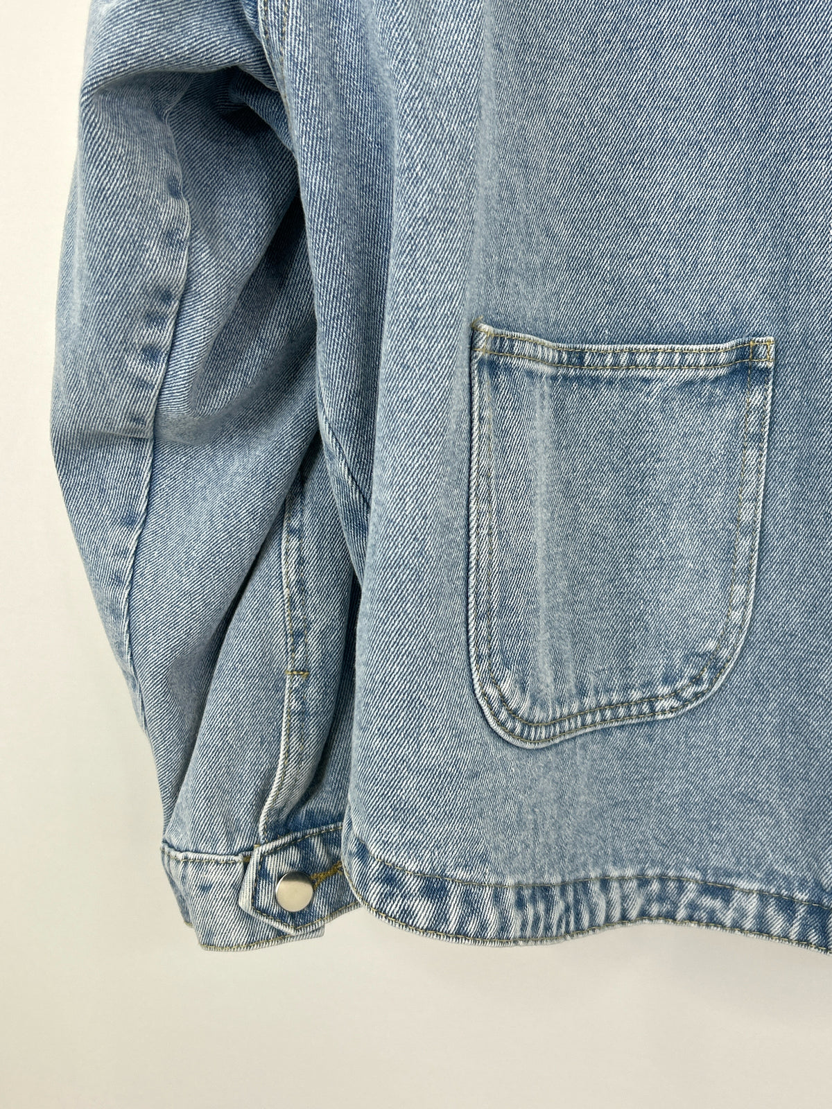 NO BRAND Size 2XL BLUE DENIM Women Jacket