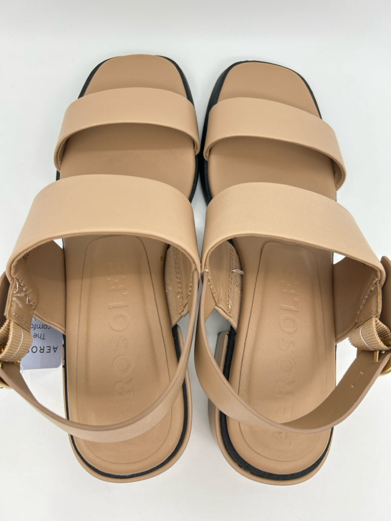 AEROSOLES Size 10M Natural Women's Sandal NIB