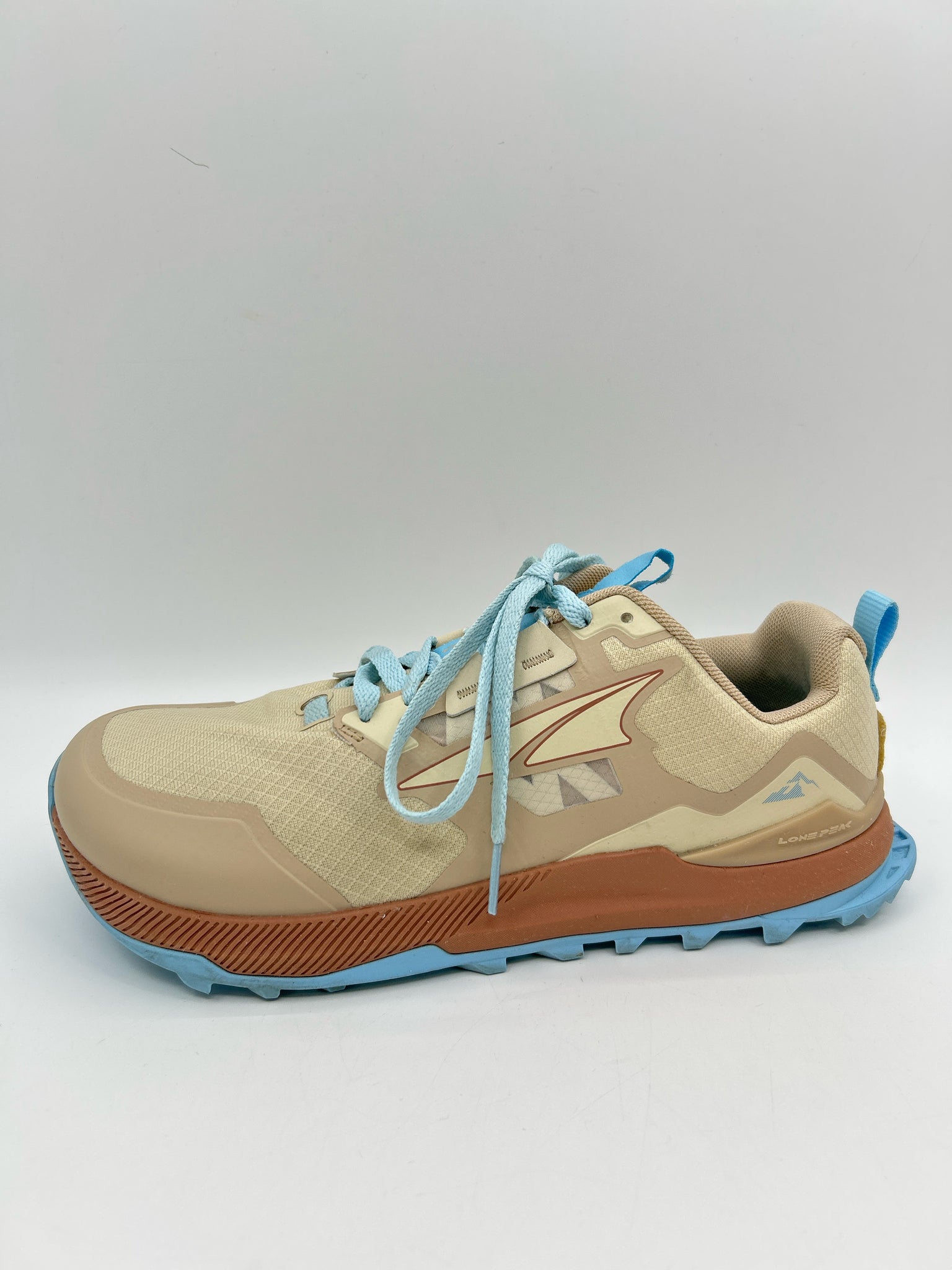 ALTRA Size 9.5W Cream and Blue Women Sneakers