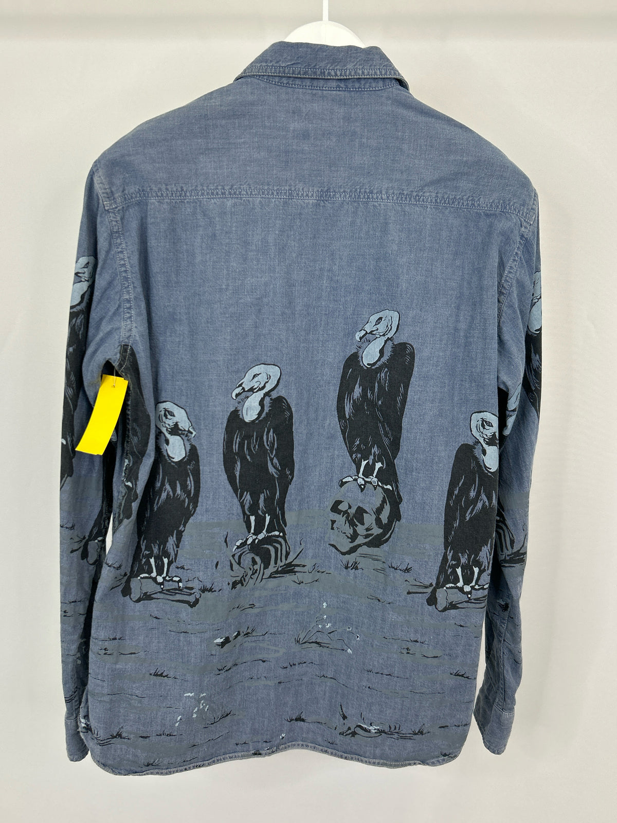 Svg Archives By Neighborhood Size L BLUE DENIM Women Shirt