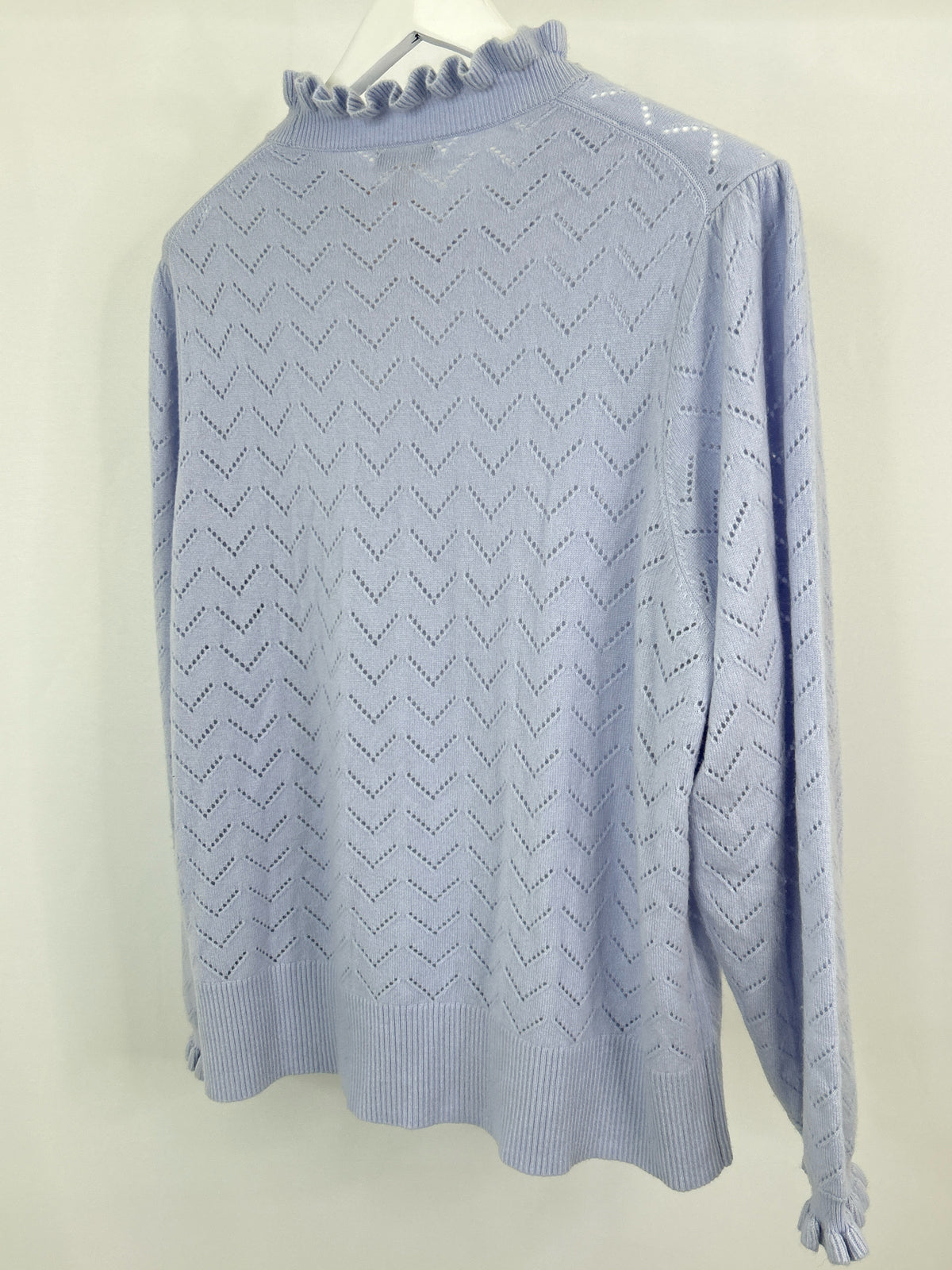 J. CREW Size 3X Baby Blue Women Sweater