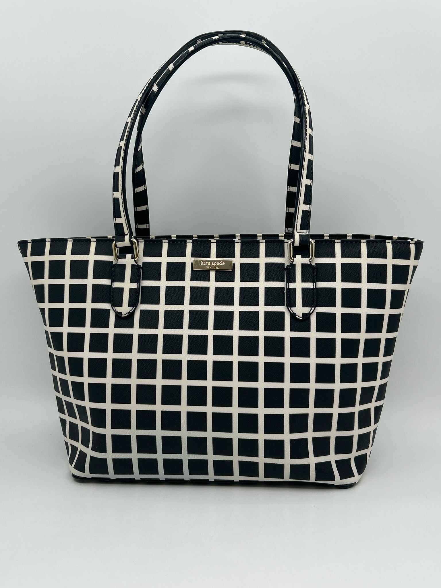 KATE SPADE Black and White Women Tote
