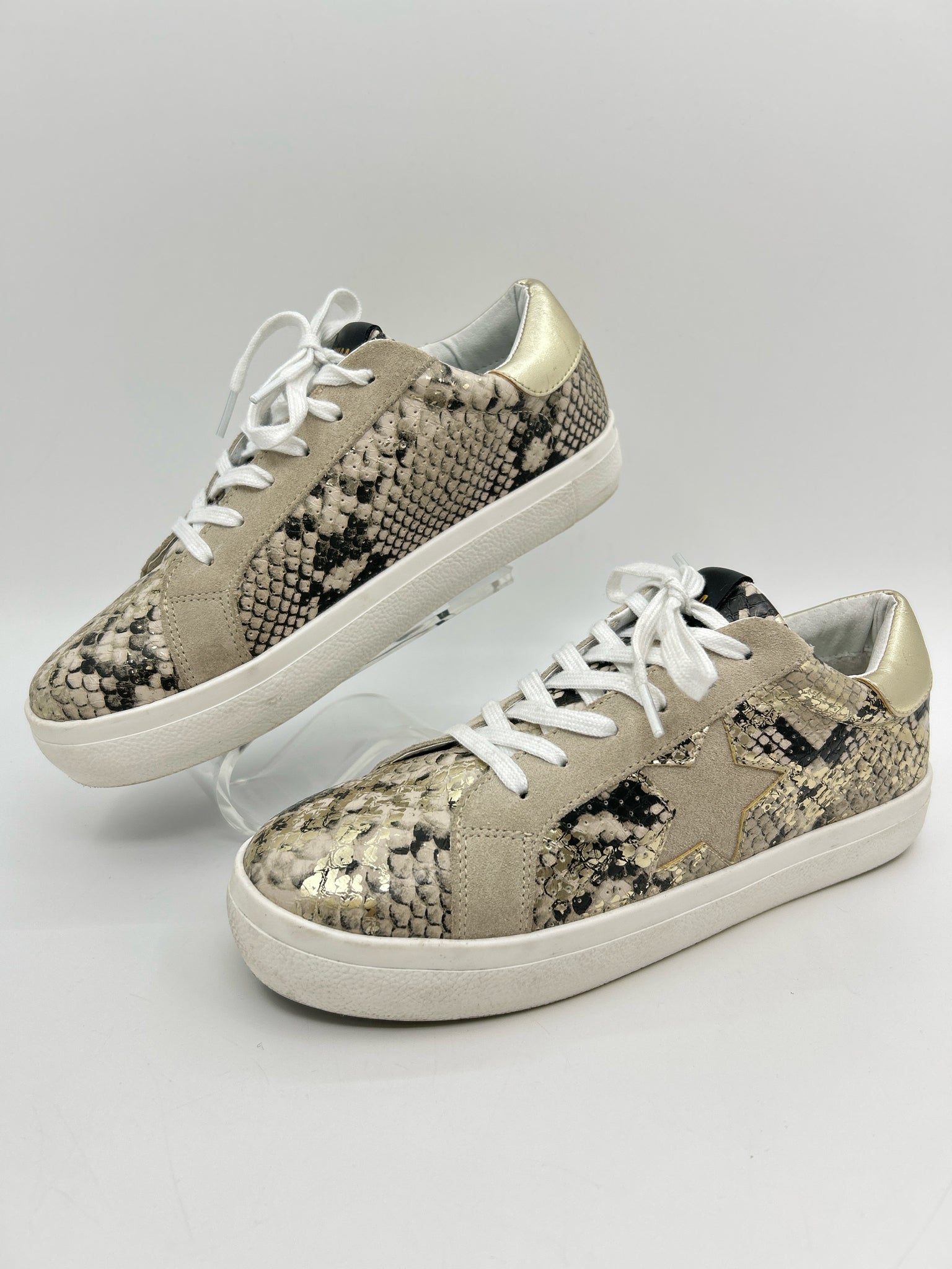 STEVE MADDEN Size 10M Animal Print Women Sneakers
