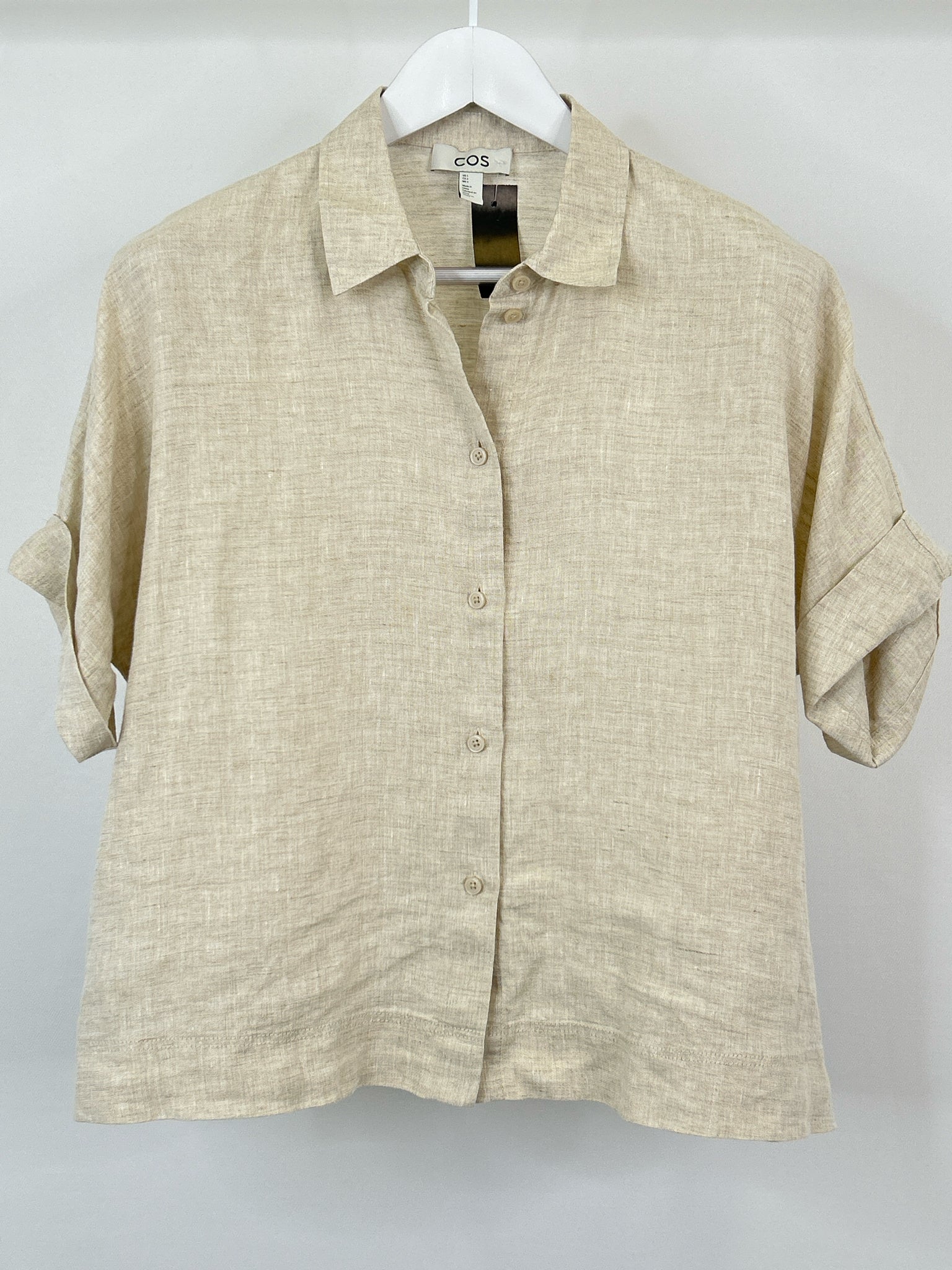 COS Size 4 Natural Women Shirt