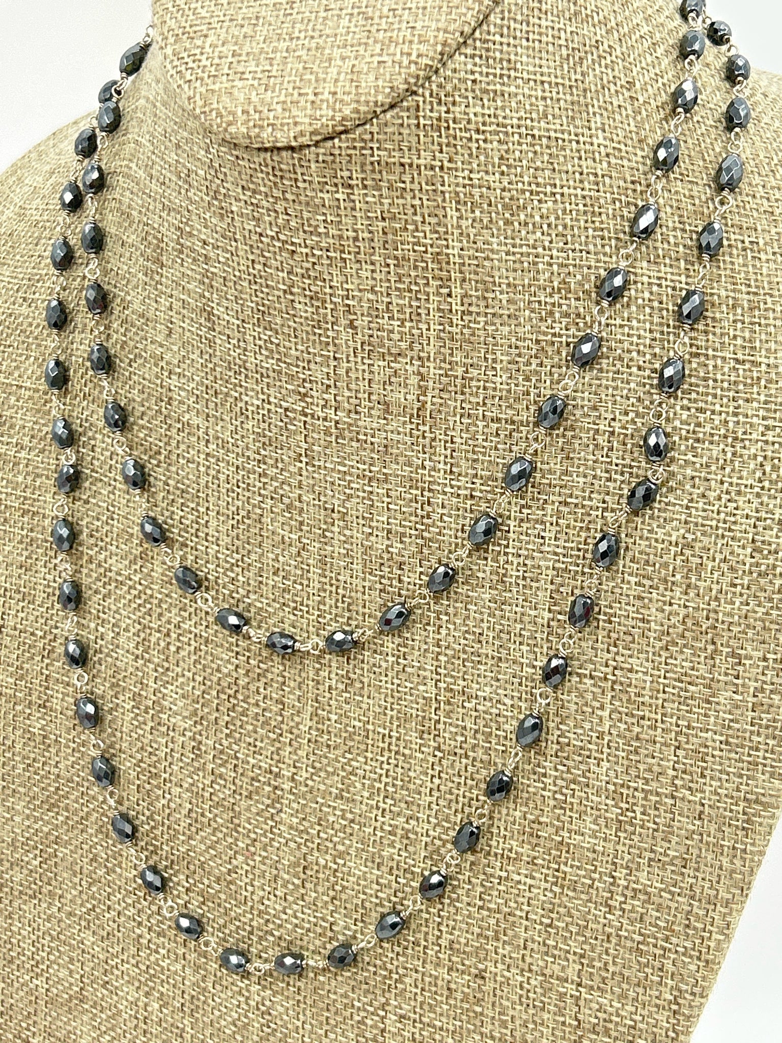 CHAN LUU Black & Silver Necklace