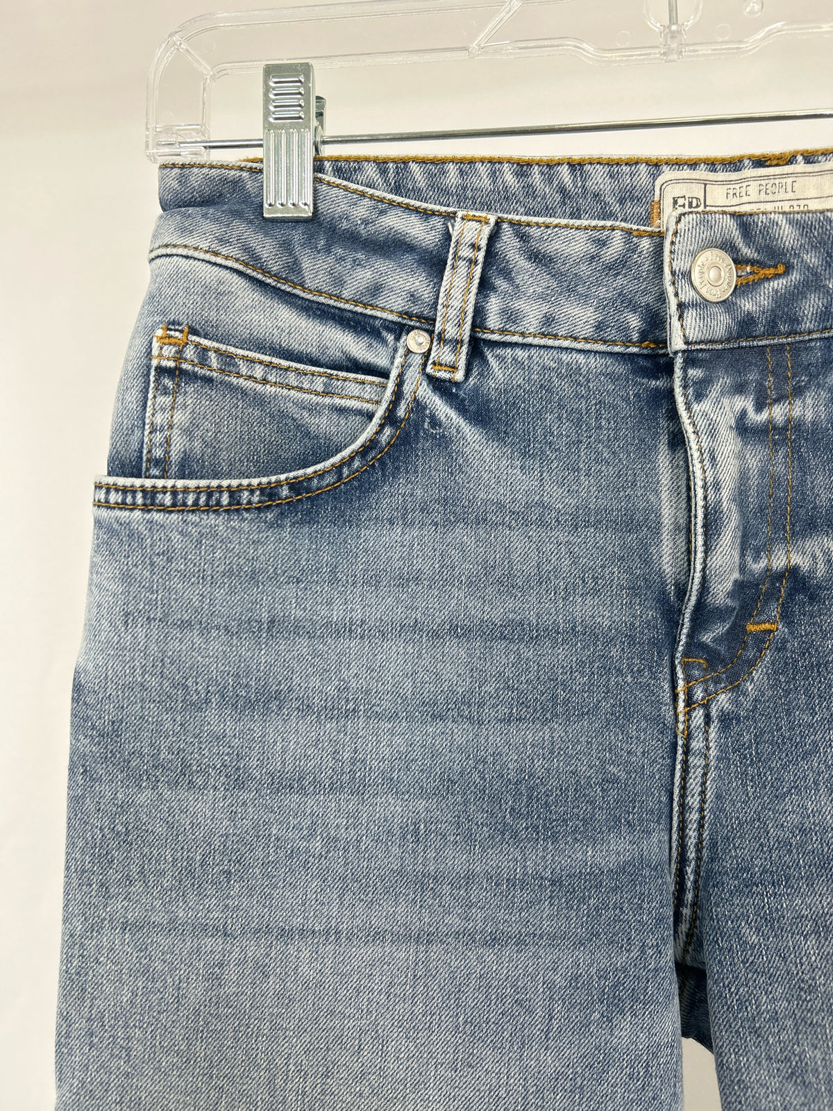 FREE PEOPLE Size 27/4 BLUE DENIM Women jeans