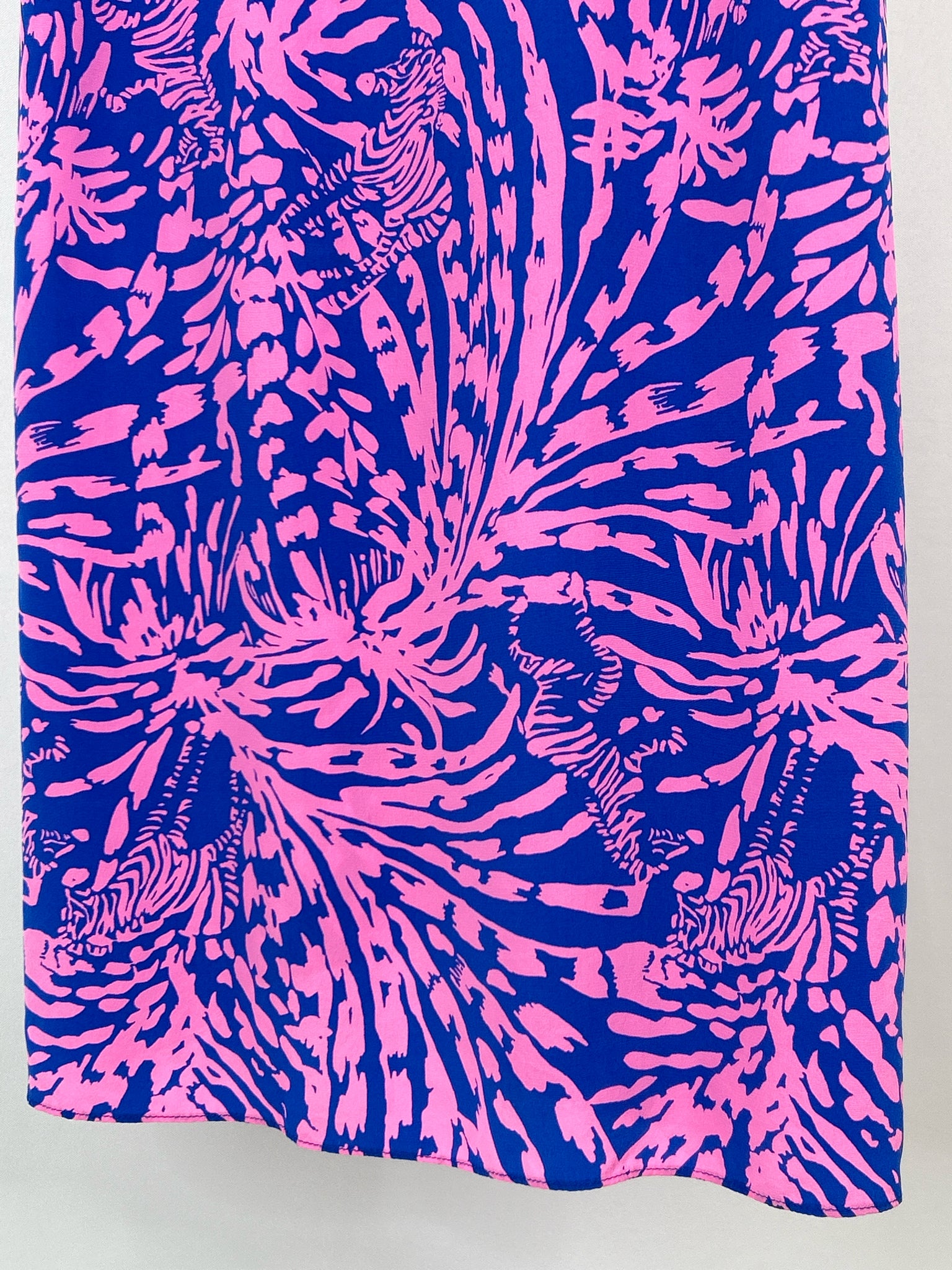 LILLY PULITZER Size M BLUE AND PINK Women Dress