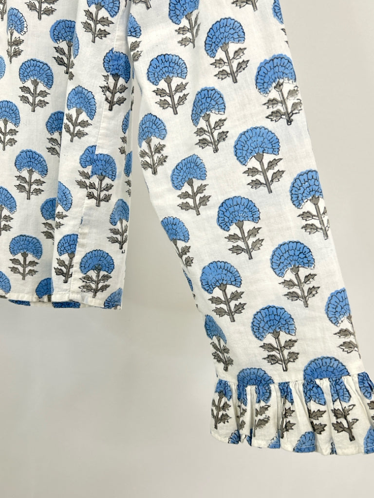 SAULE PARC Size S Women's WHITE AND BLUE Shirt