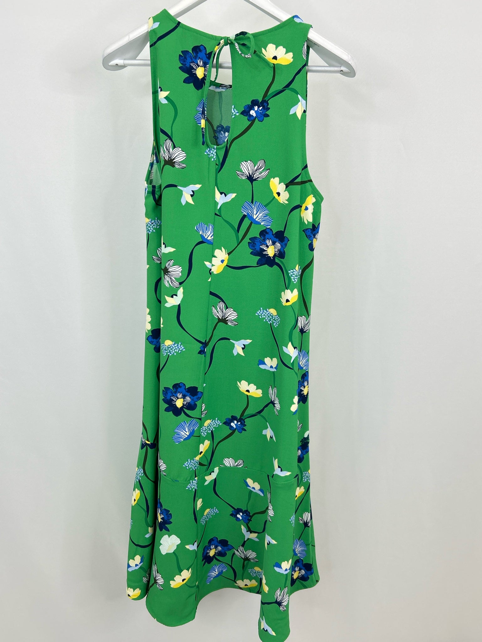 On 34TH Size L Green Print Women Dress NWT