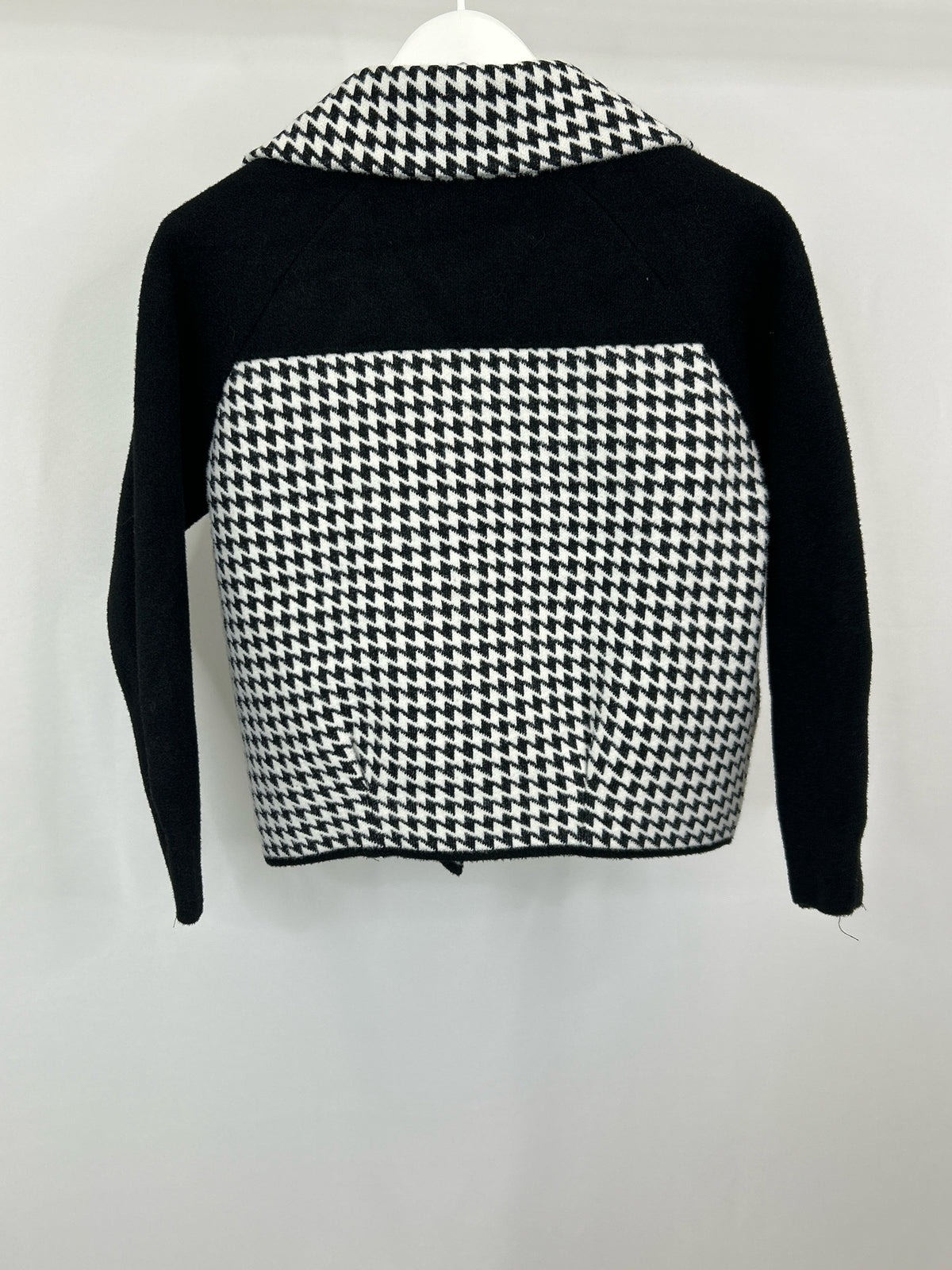 MAGASCHONI Size S Black and White Women Jacket NWT