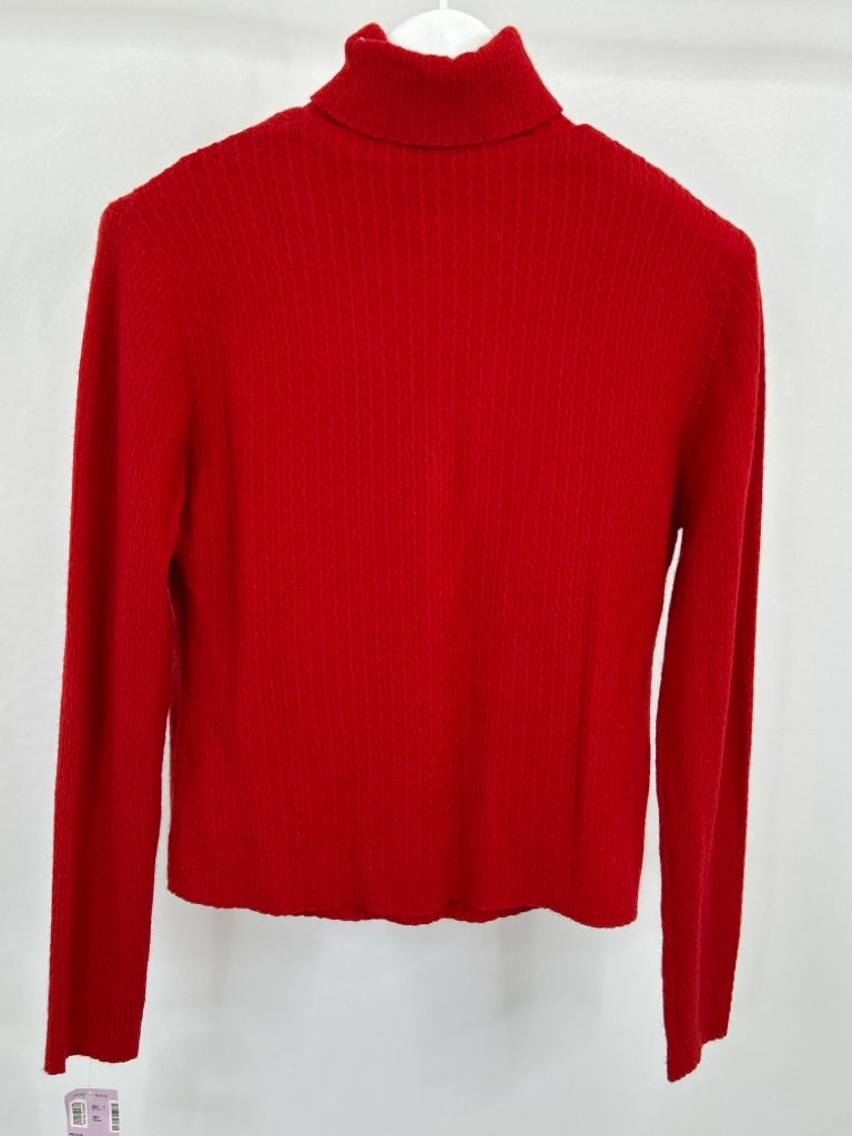 AUTUMN CASHMERE NWT Women Size L Red 2-piece Sweater Set