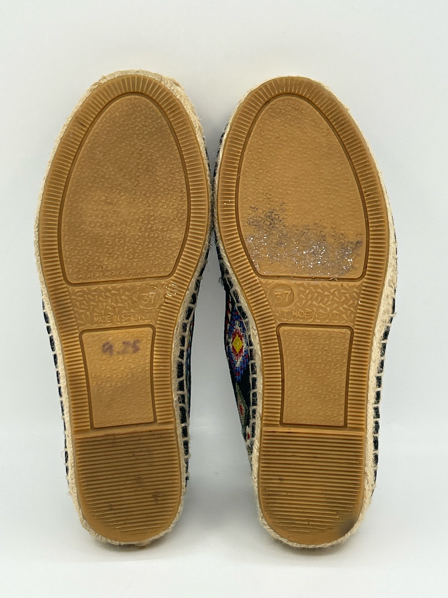 JOHNNY WAS Size 7.5 Multi-Color Women Flats