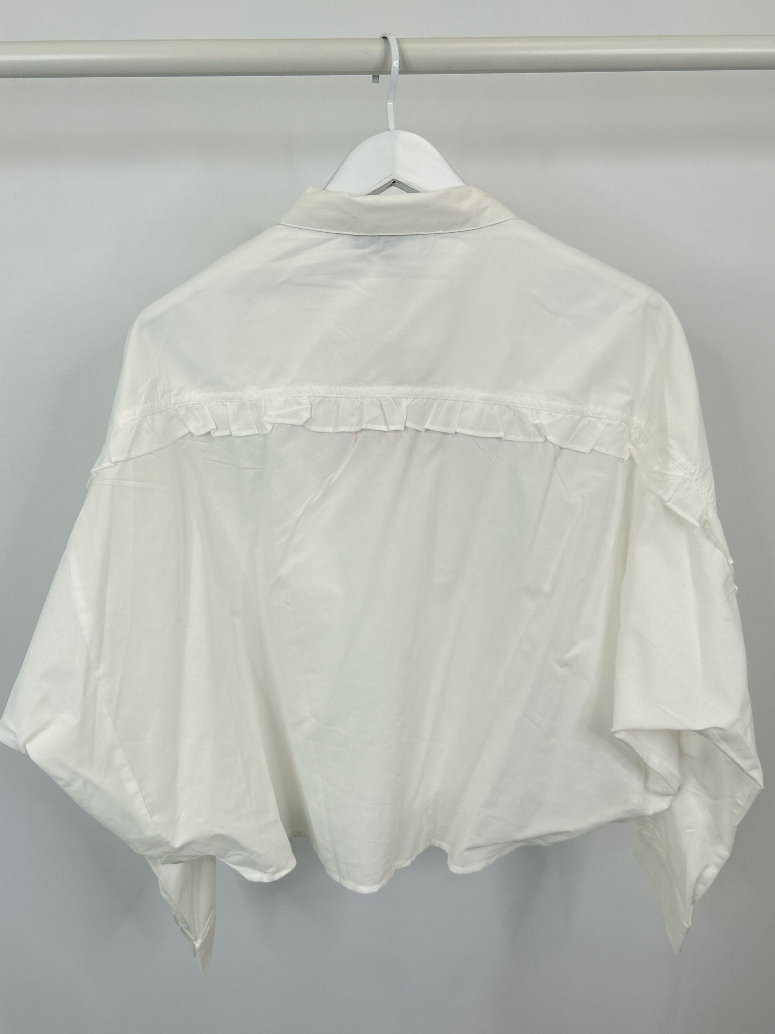 LAUNDRY BY SHELLI SEGAL Size L White Women Shirt