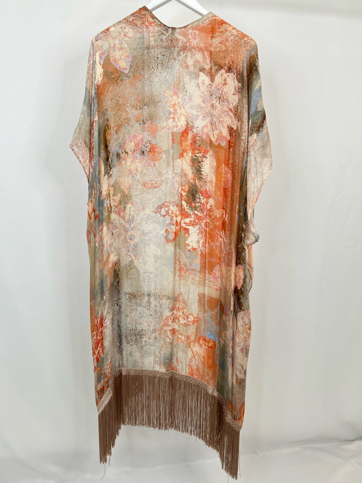 RUGGINE MARIONETTE Size One Size Coral Print Women Kimono