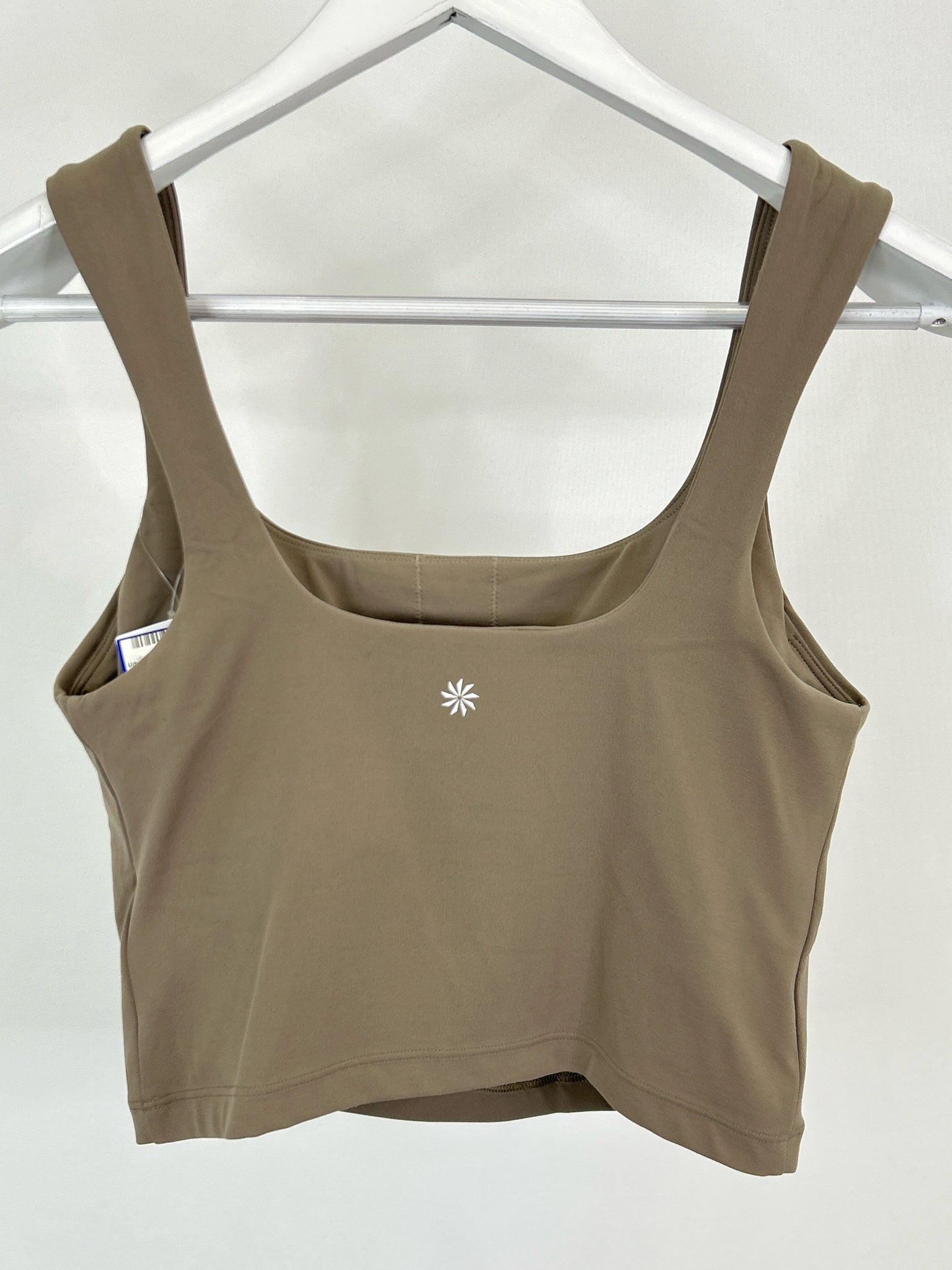 ATHLETA Size M Taupe Women Workout Top