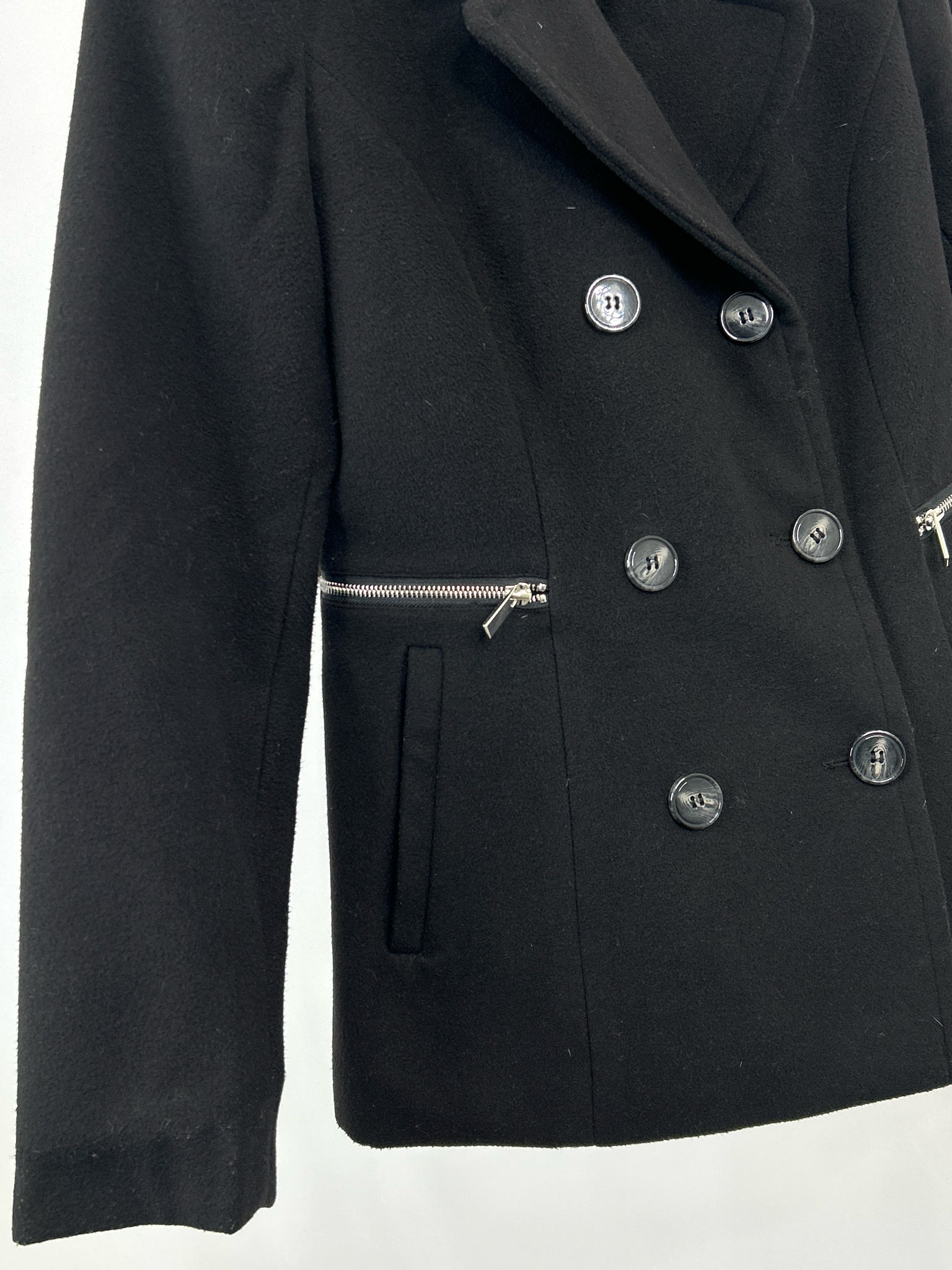 MARALYN & ME Size M Black Women Coat