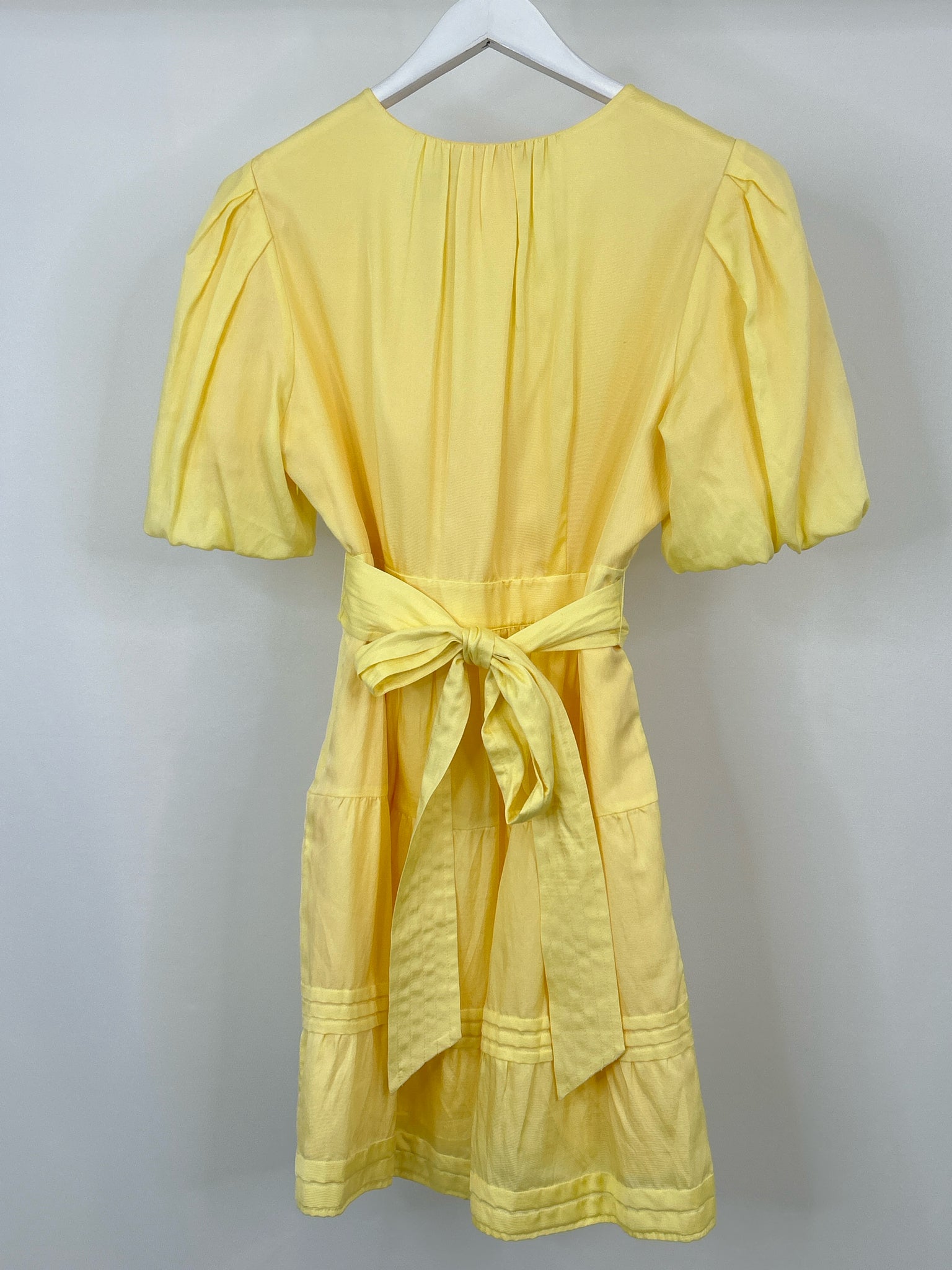 MARIE OLIVER Size 6 Yellow Women Dress