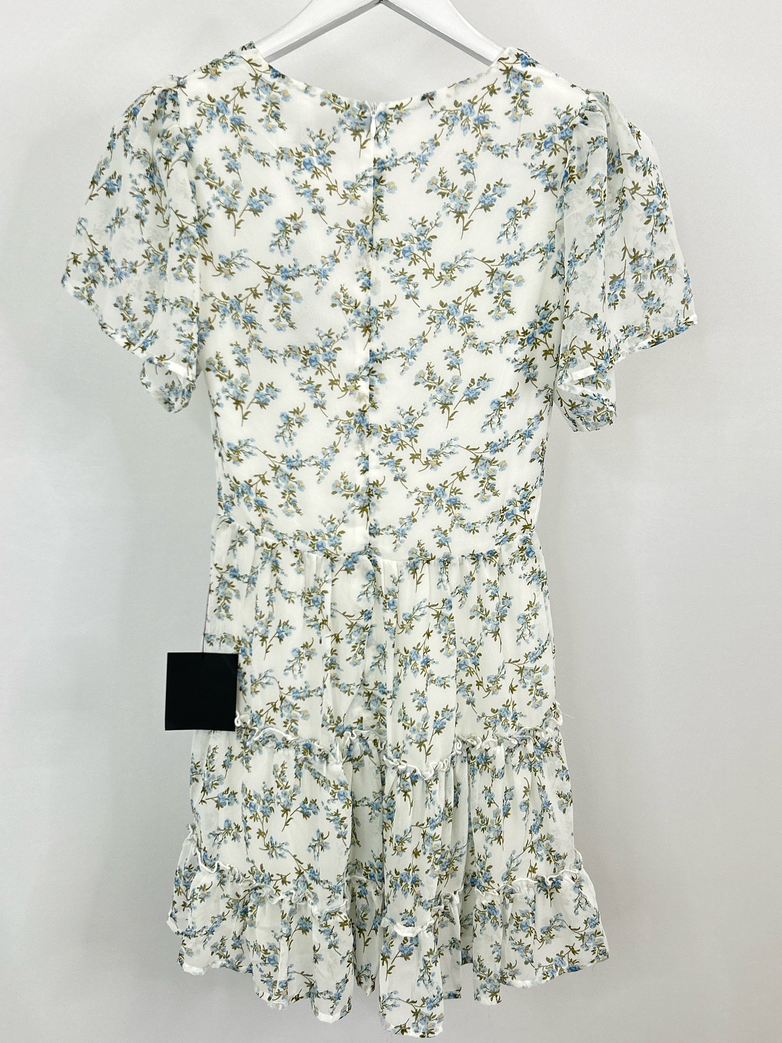 Lulus Size XXS White Floral Women Dress