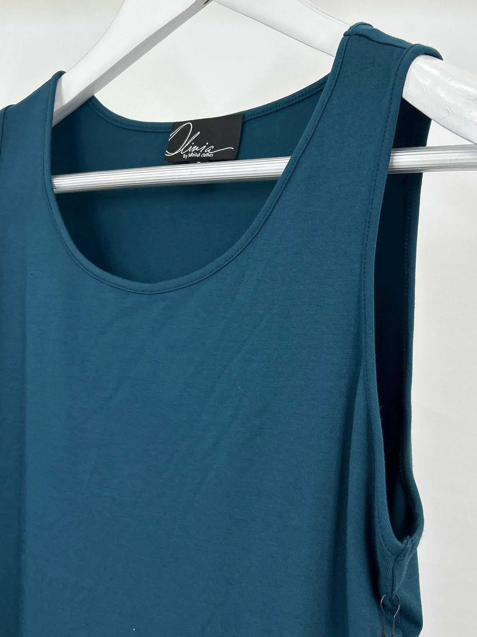 OLIVIA BY HABITAT CLOTHES Size S Blue Women Tank Top