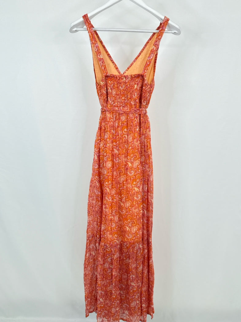 NEKANE NKN Size M Orange Print Women Dress