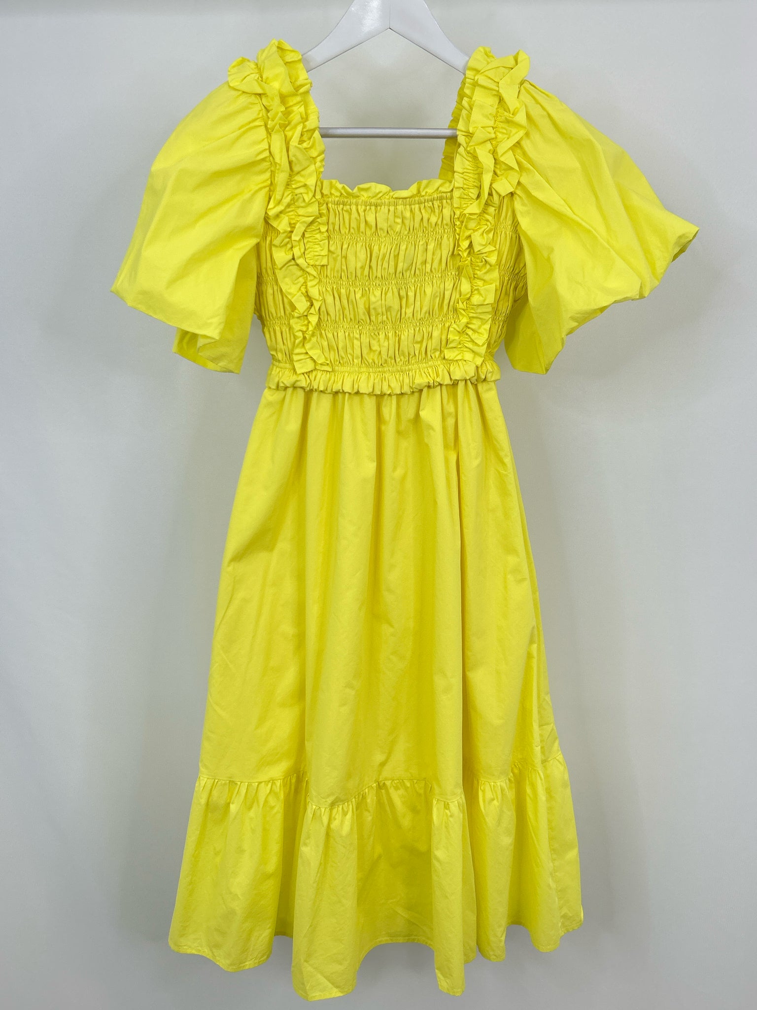 English Factory Size XS Yellow Women Dress