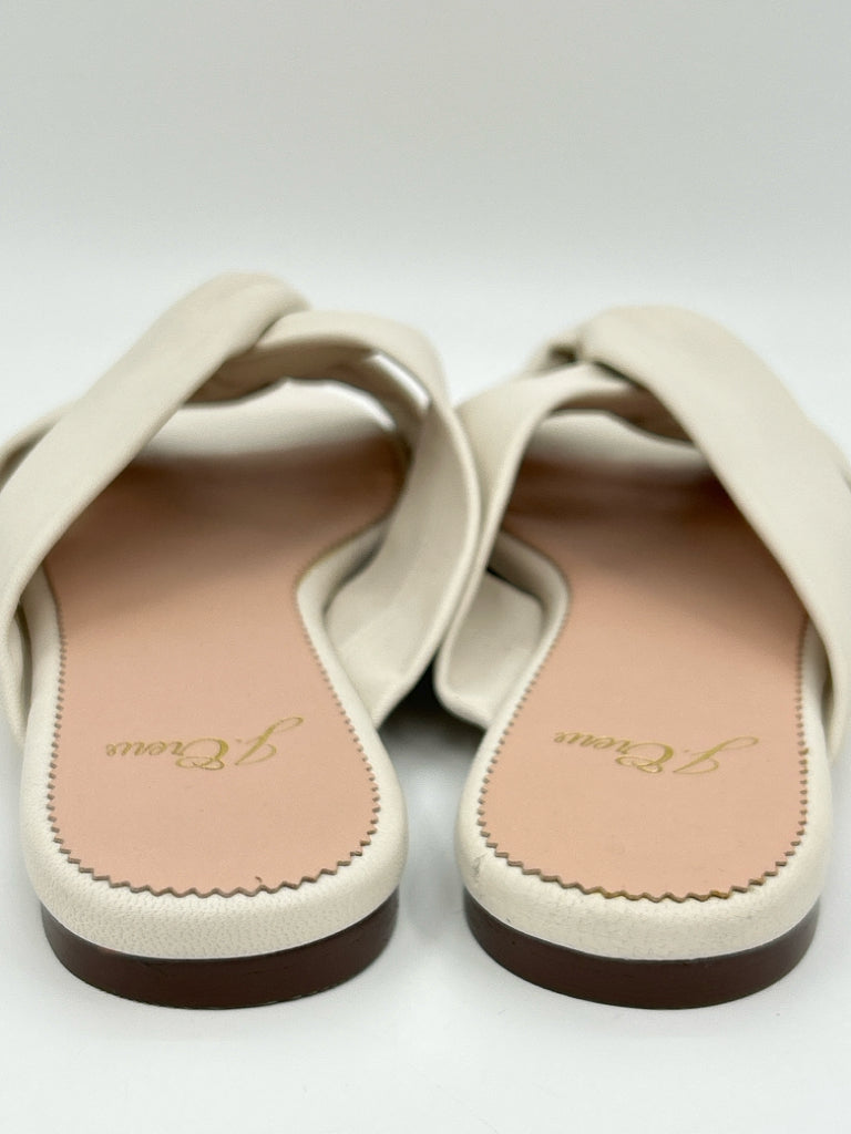 J CREW Size 7 Ivory Women's Sandal