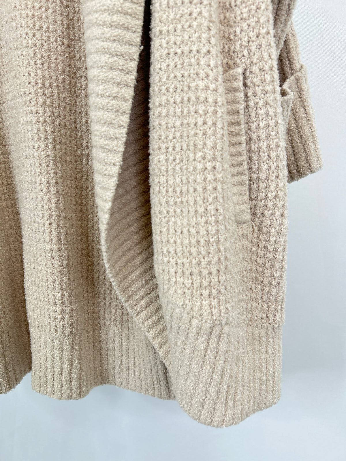 BAREFOOT DREAMS Size L/XL Beige Women Cardigan