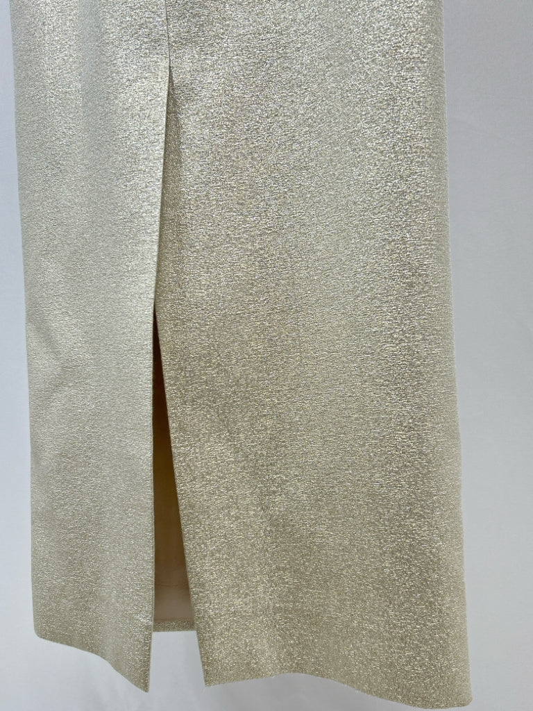 TERI JON Size 6 Champagne Women Dress