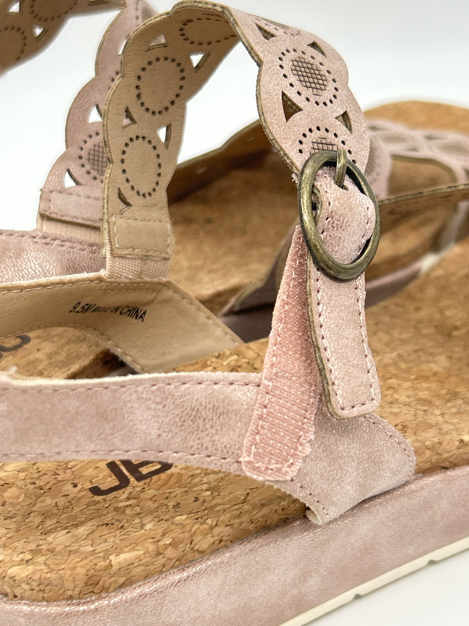JBU Size 9.5M Rose Pink Women Sandal