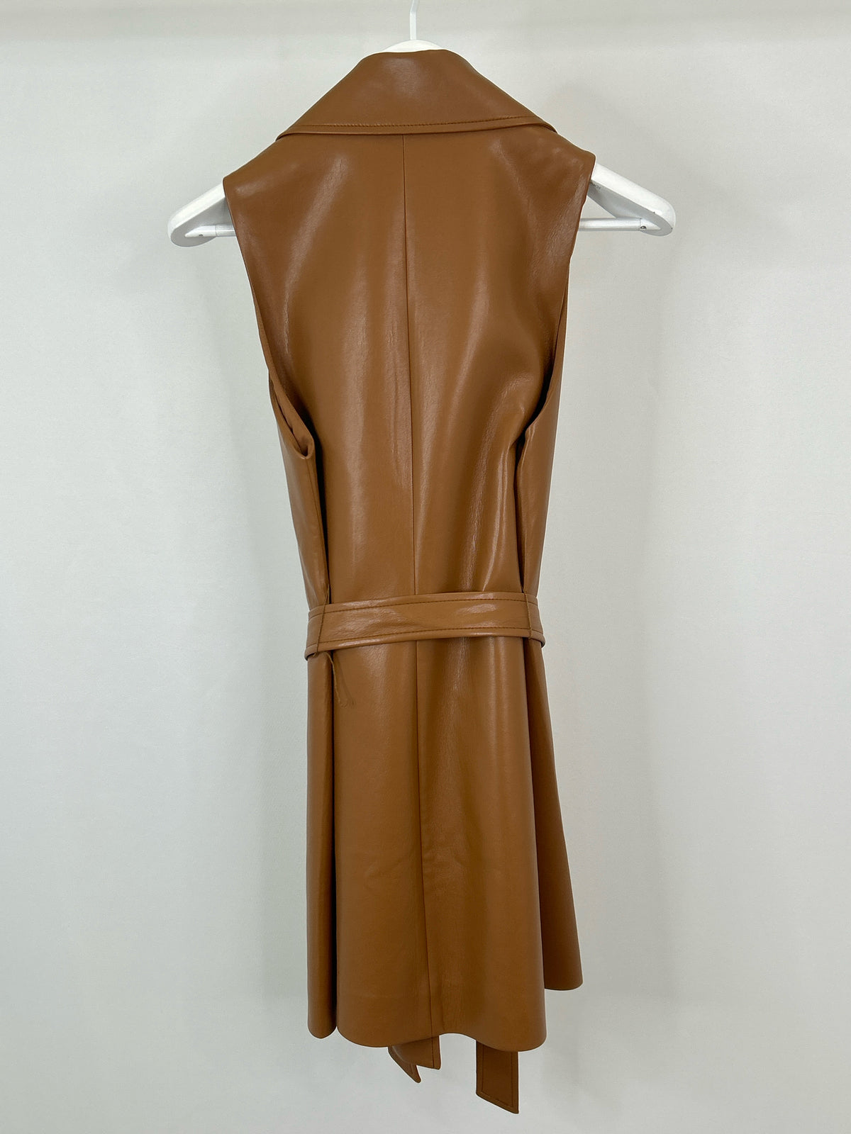 ALICE + OLIVIA Size S Brown Women Vest