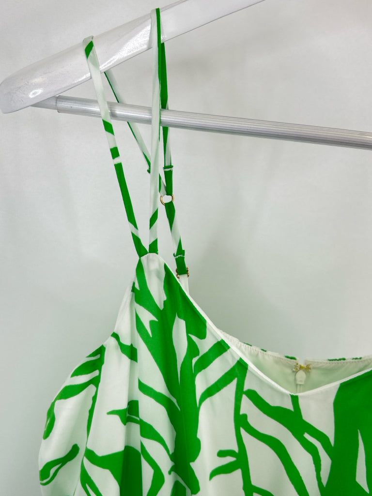 LILLY PULITZER FOR TARGET Size XL GREEN AND WHITE Women's Jumpsuit