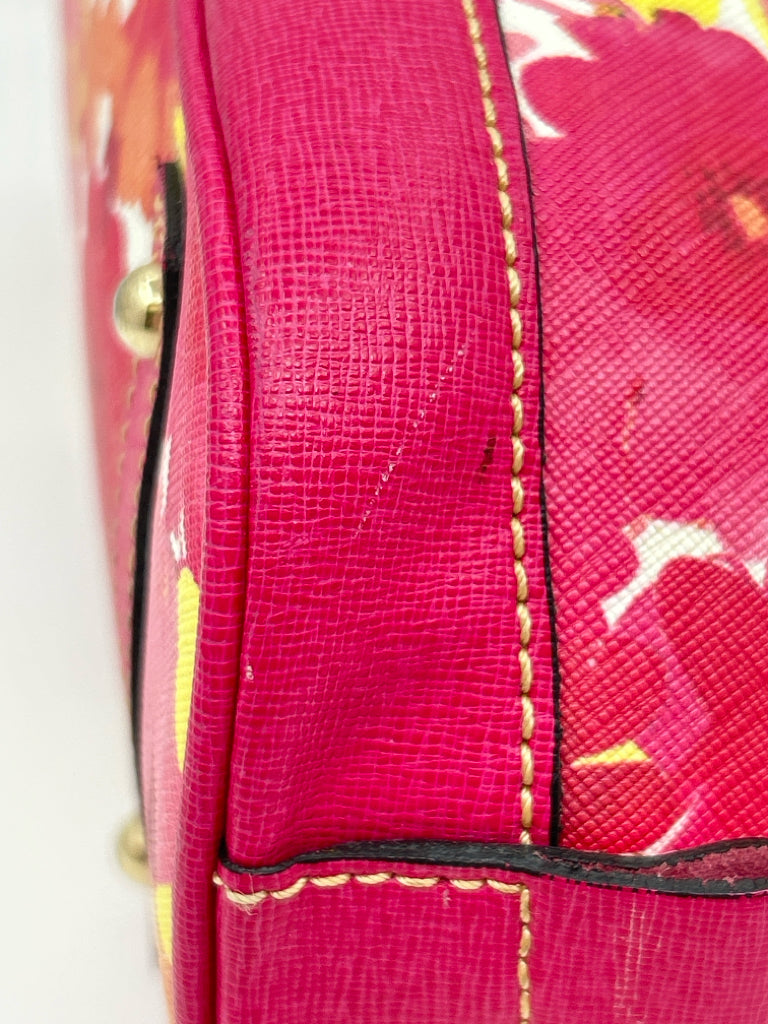 DOONEY & BOURKE Rose and Yellow Floral Print Women's Purse