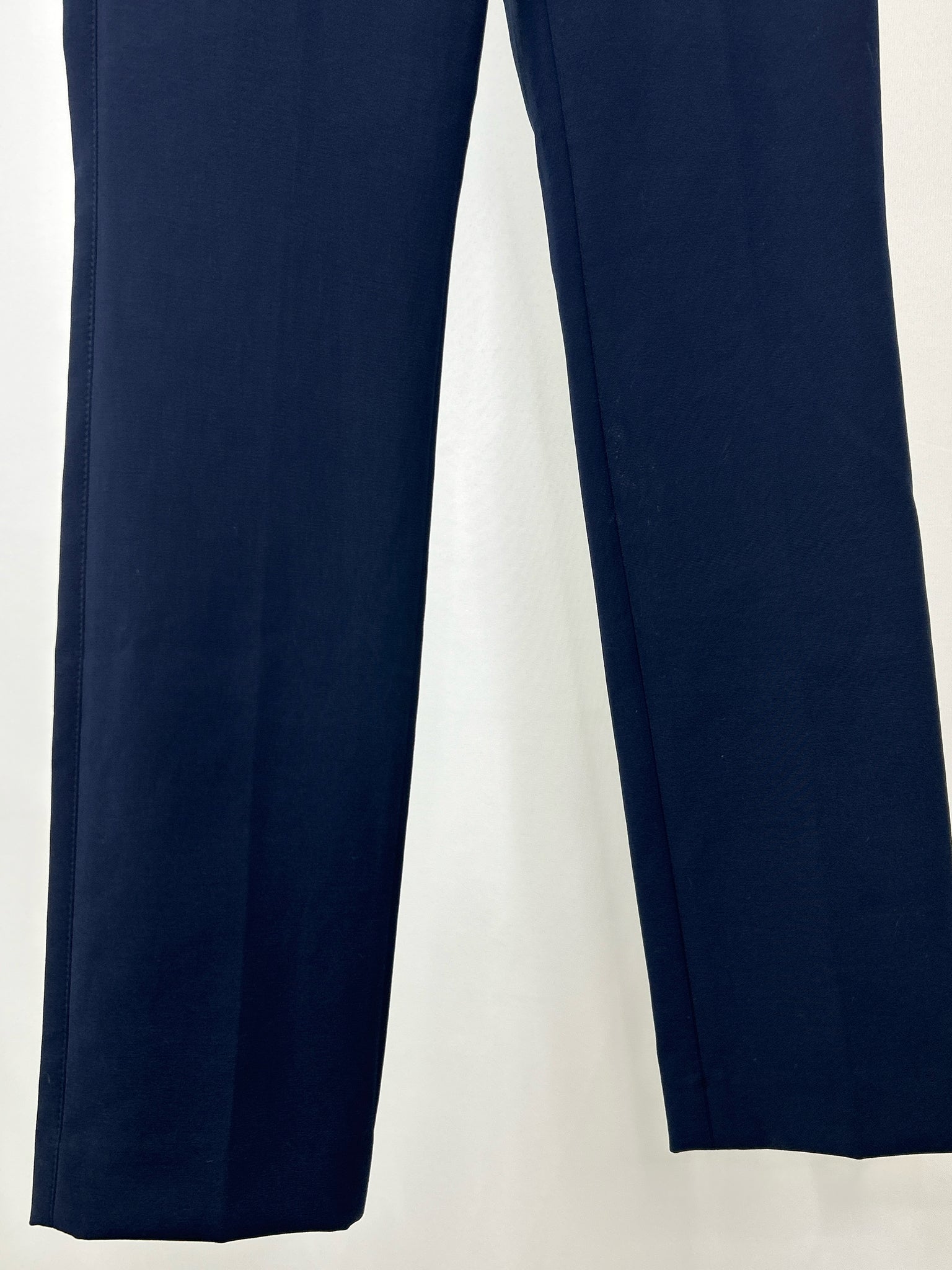White House Black Market Size 2L Navy Women Pants NWT