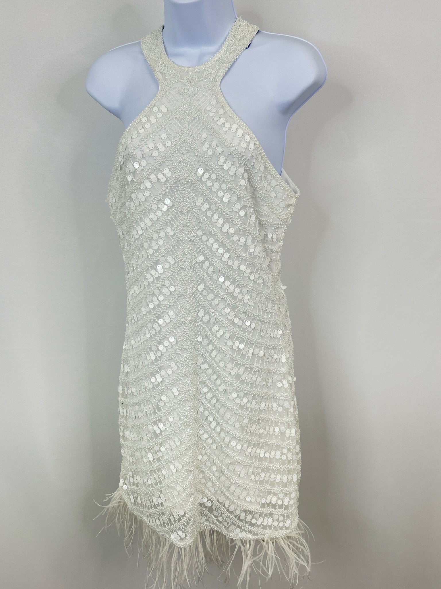 Lulus Size M White Women Dress