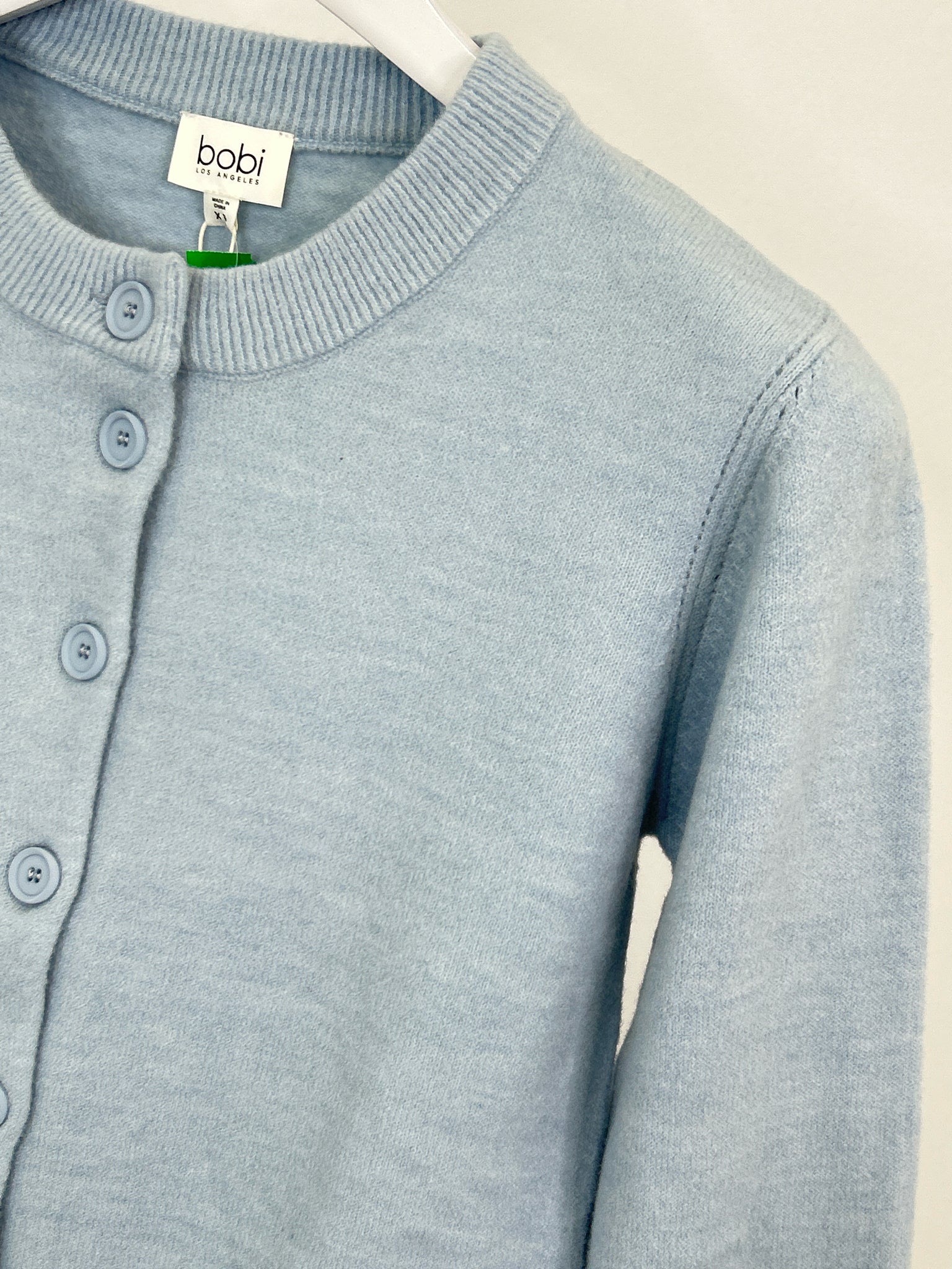 bobi los angeles Size XS light blue Women Cardigan