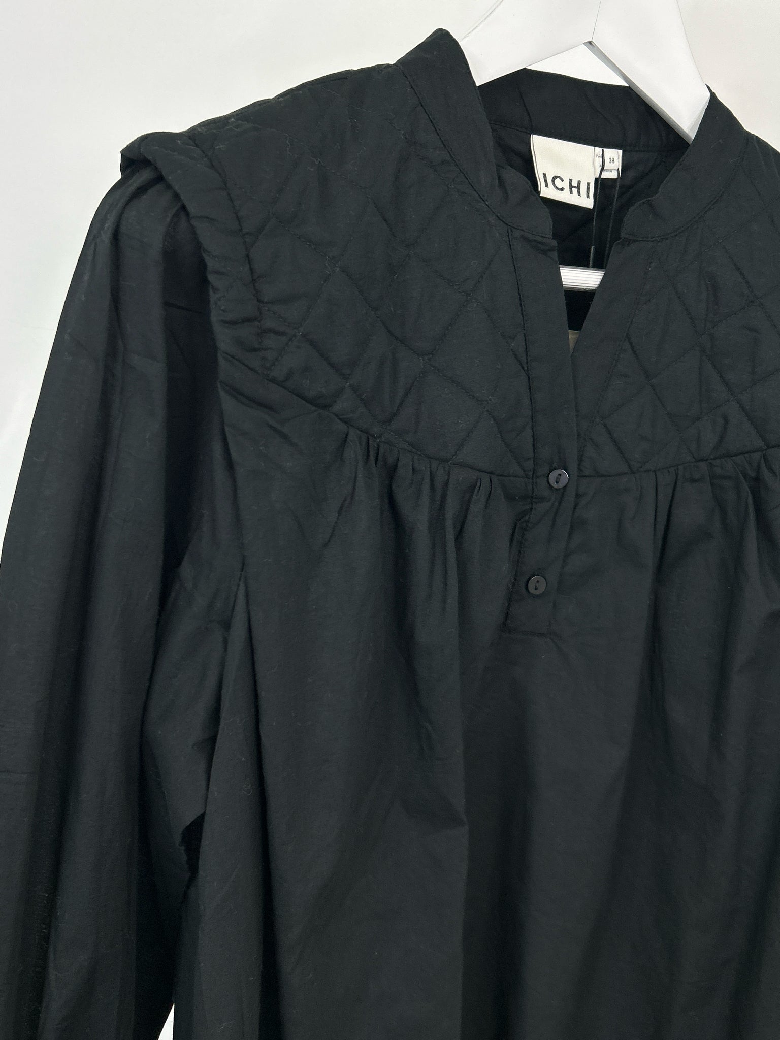 ICHI NWT Size 38 Black Women Top