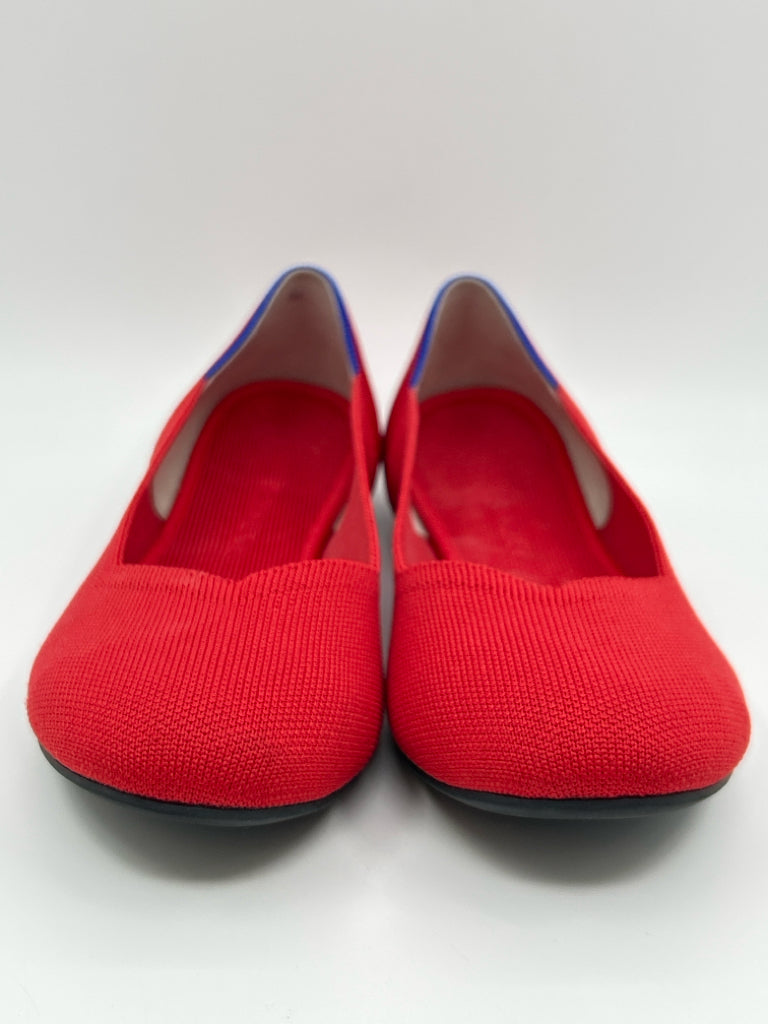 ROTHY'S Size 10 Red Flats