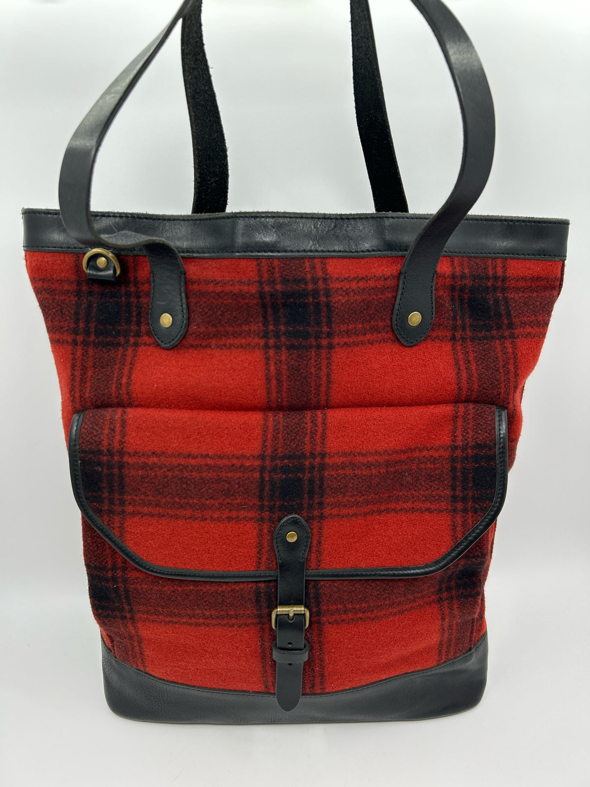 Rugby Ralph Lauren Red and Black Women Tote