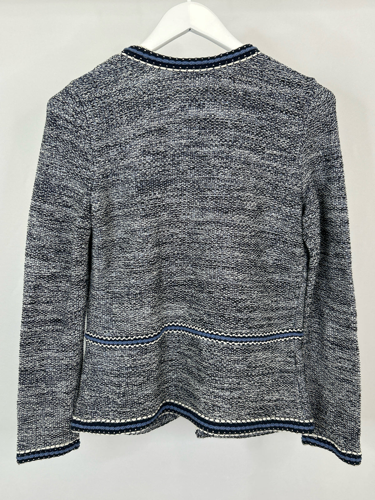 ANN TAYLOR Size S Black and White Women Cardigan