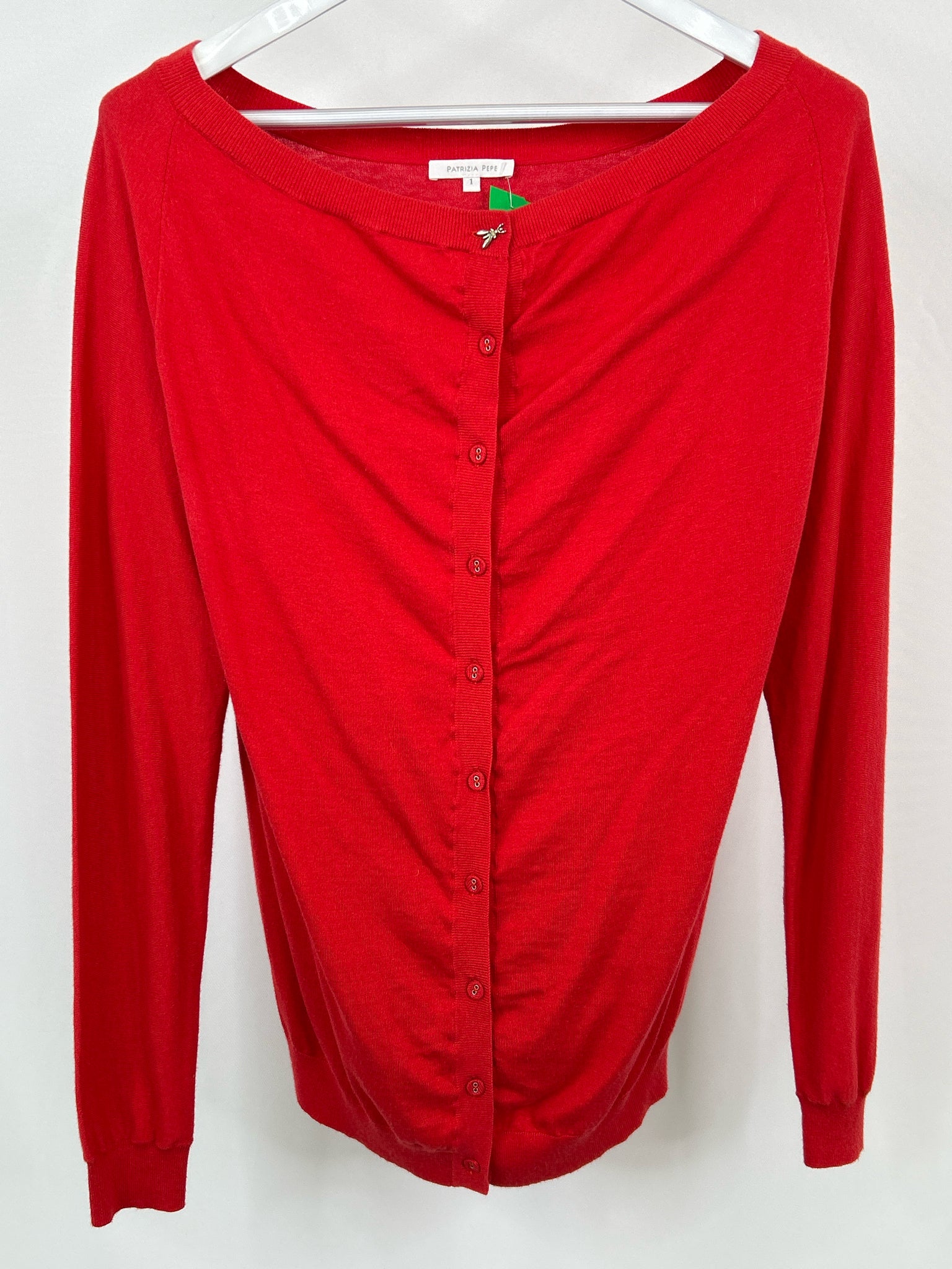 PATRIZIA PEPE Size 10 Red Women Sweater