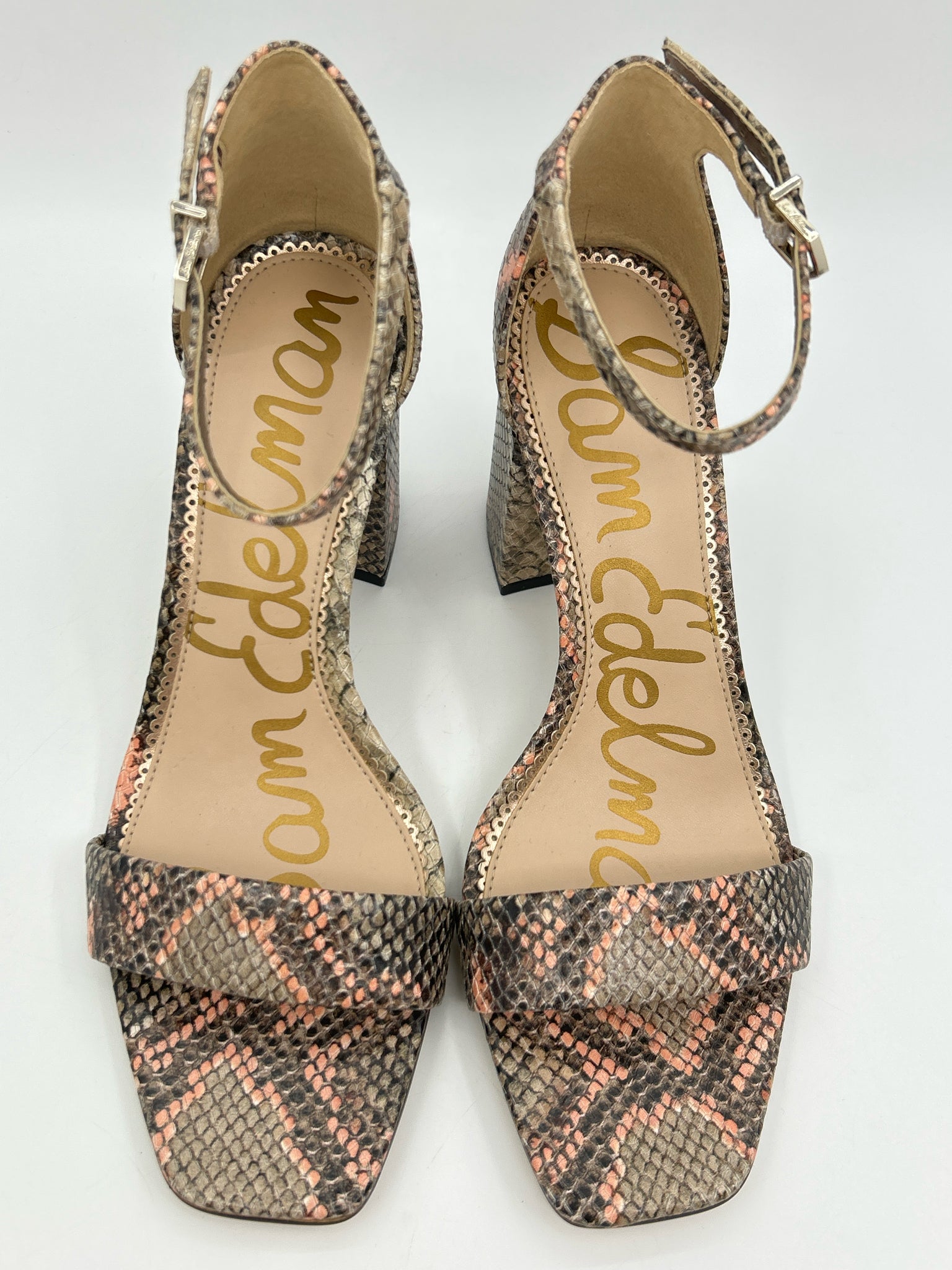SAM EDELMAN Size 8 Animal Print Women Sandal