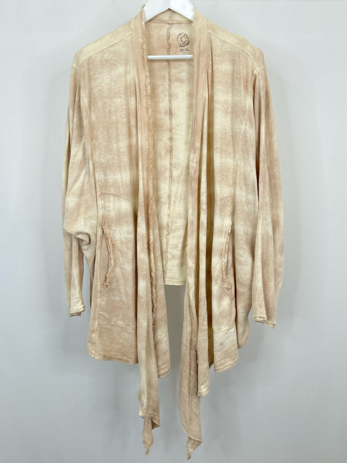 FREE PEOPLE Size M Cream Women Cardigan