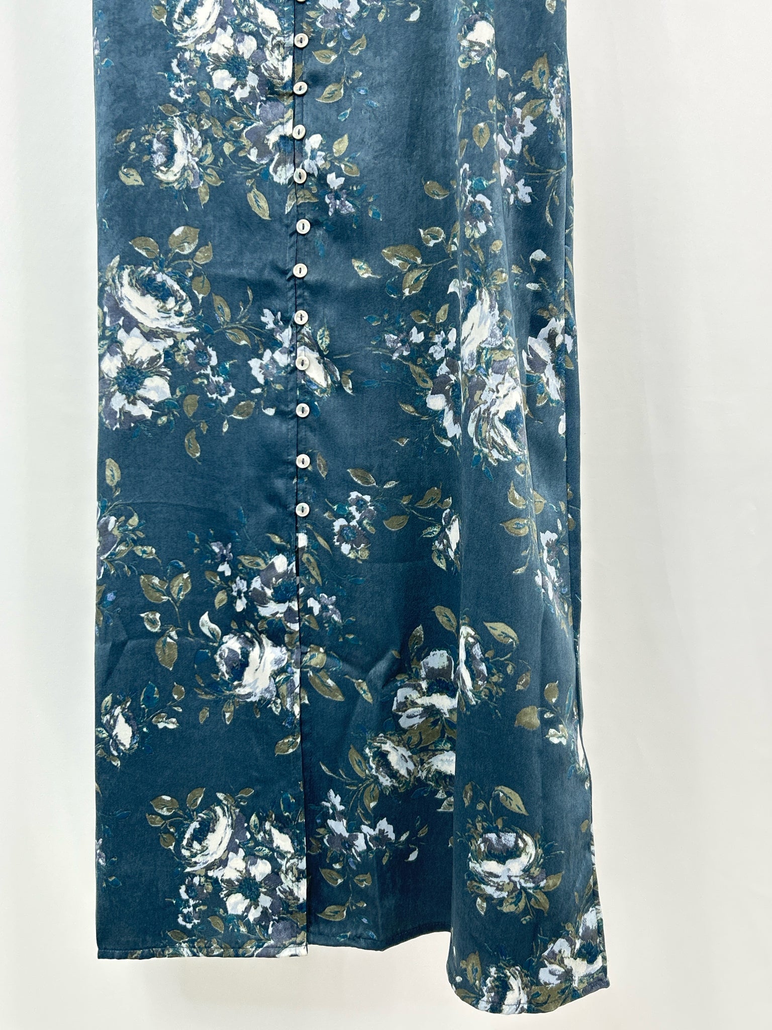 LUCKY BRAND Size M Blue Floral Women Dress NWT