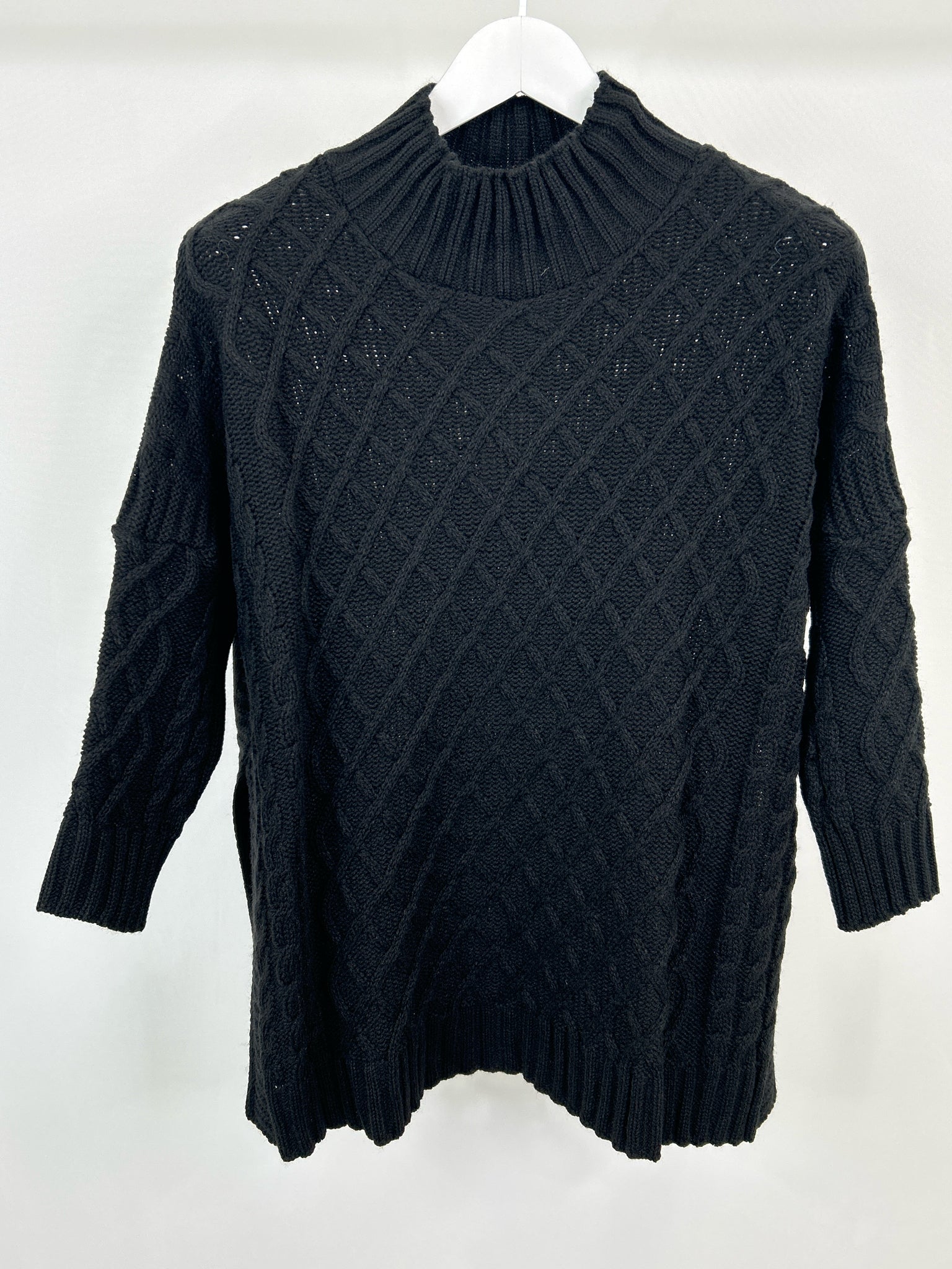 MERSEA One Size Black Women Sweater NWT