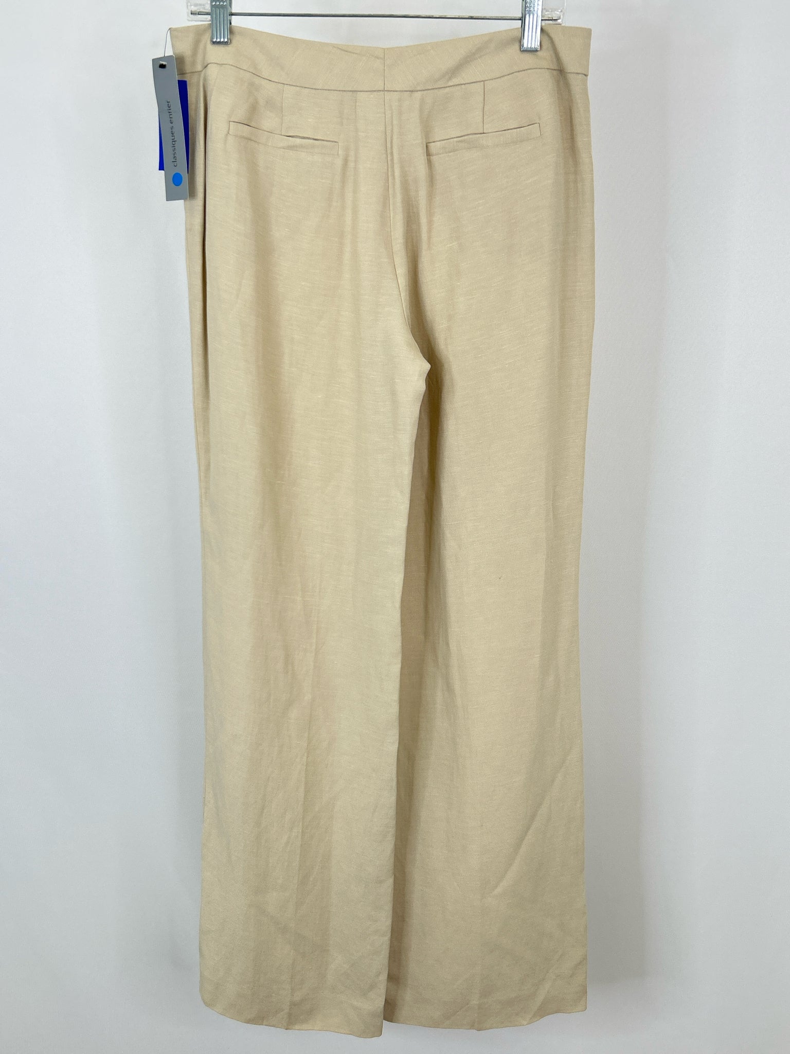 CLASSIQUES ENTIER Size 8 Beige Women Pants NWT