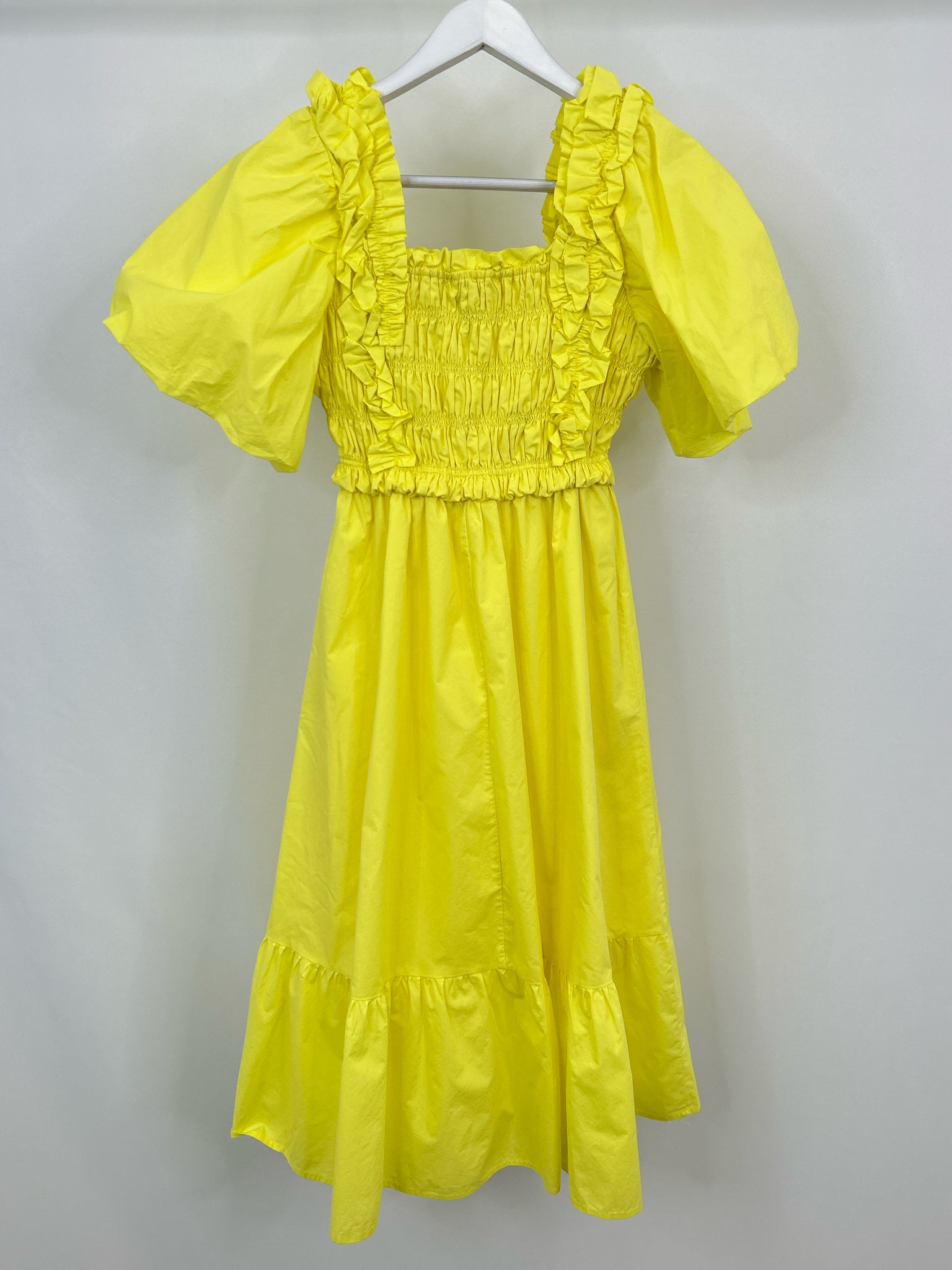 English Factory Size XS Yellow Women Dress