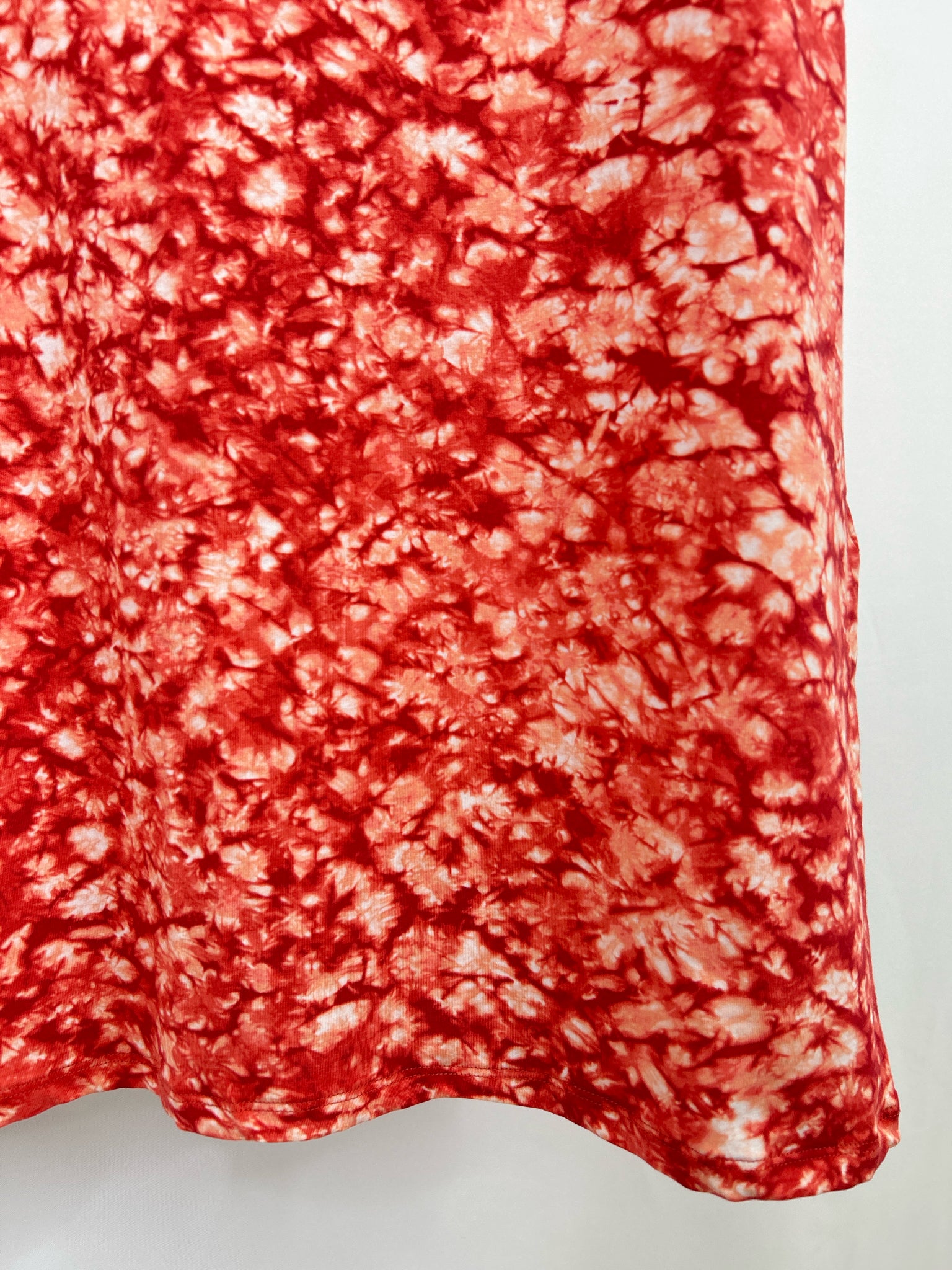 MICHAEL MICHAEL KORS Size L Red Print Women Dress