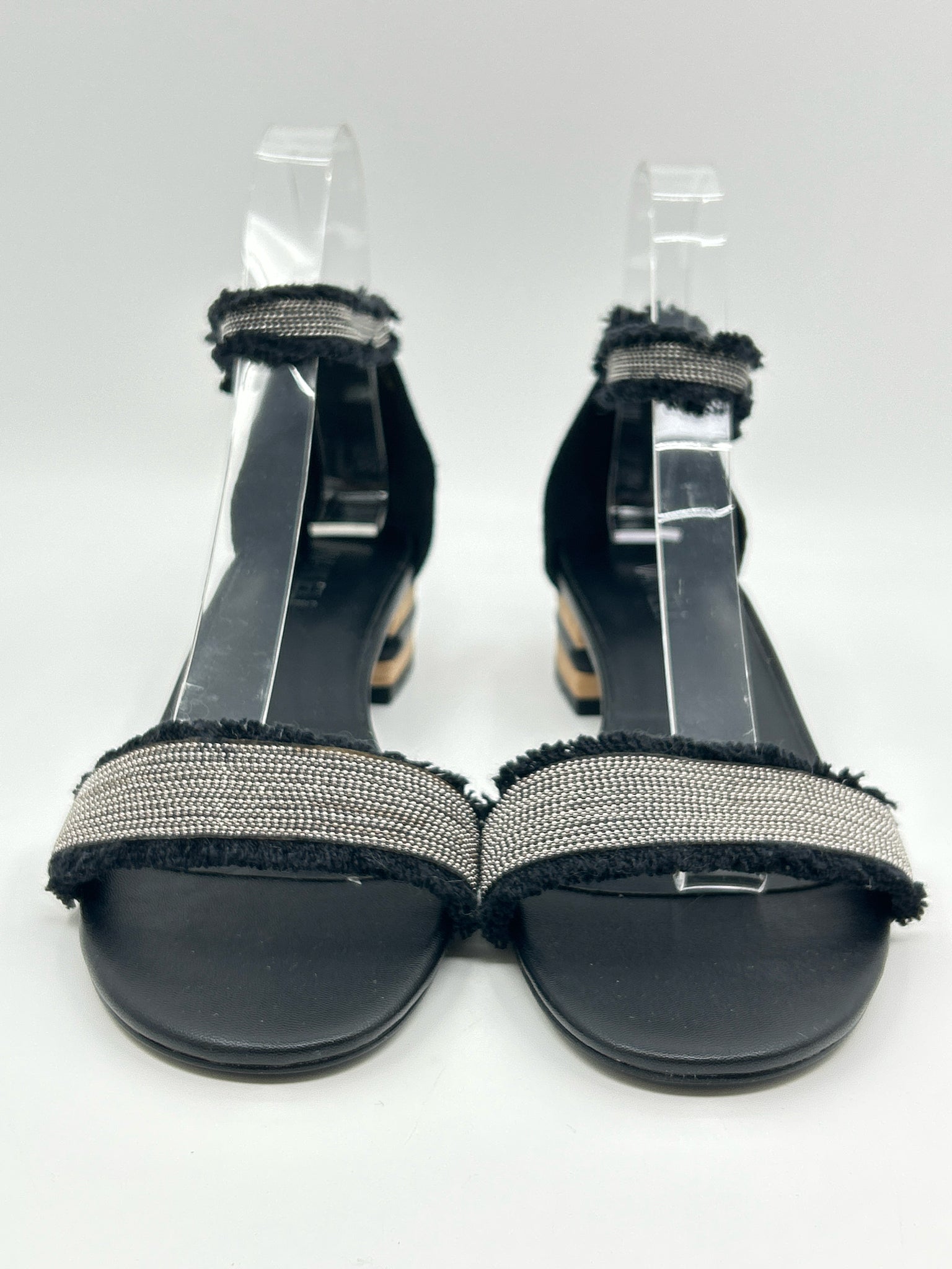 VANELI Size 9.5 Black Women Sandal