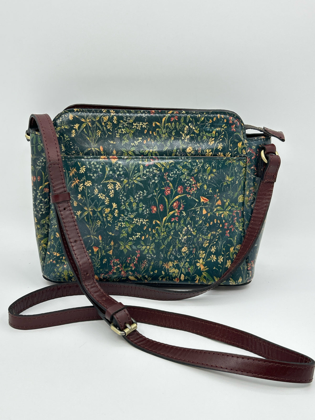 PATRICIA NASH Green Floral Women Purse